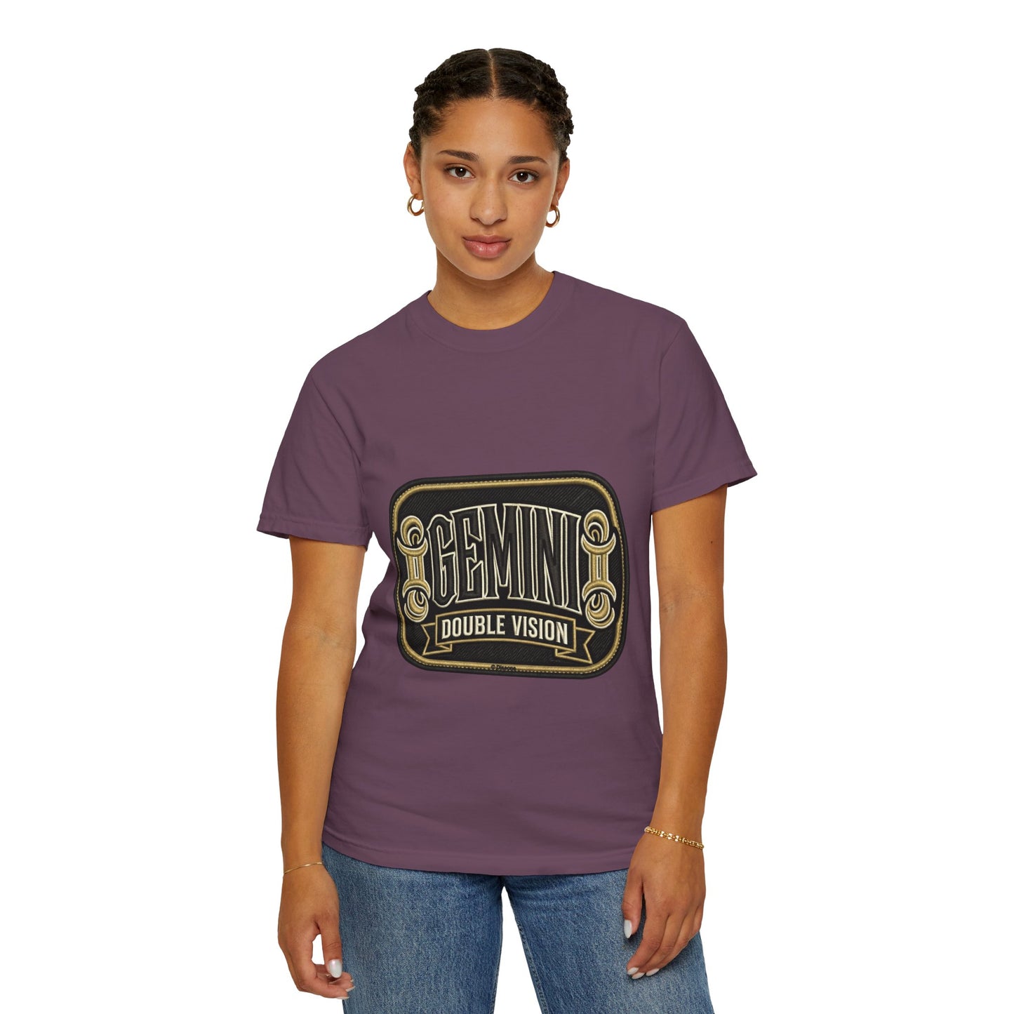 Gemini Double Vision T-Shirt — Zodiac Twin Graphic Tee