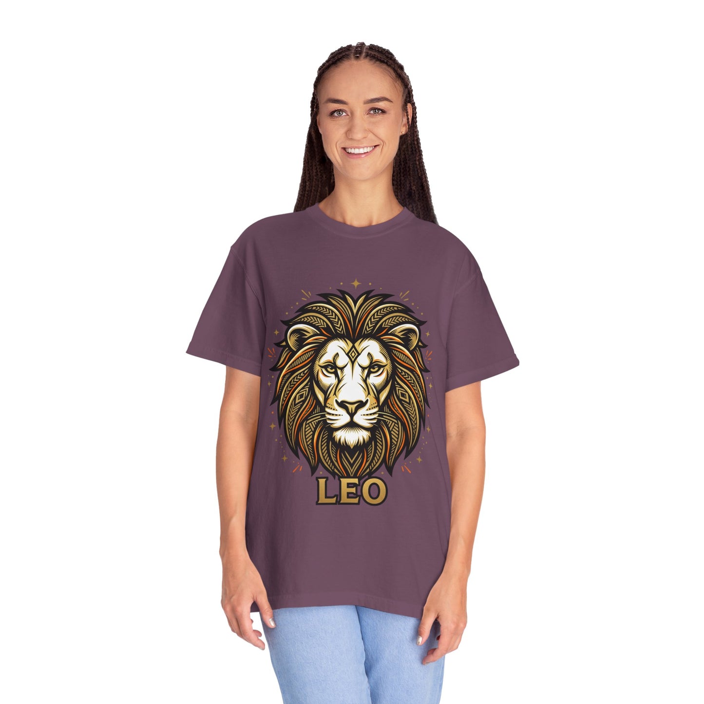 Leo Zodiac Lion T-Shirt — Bold Astrology Graphic Tee