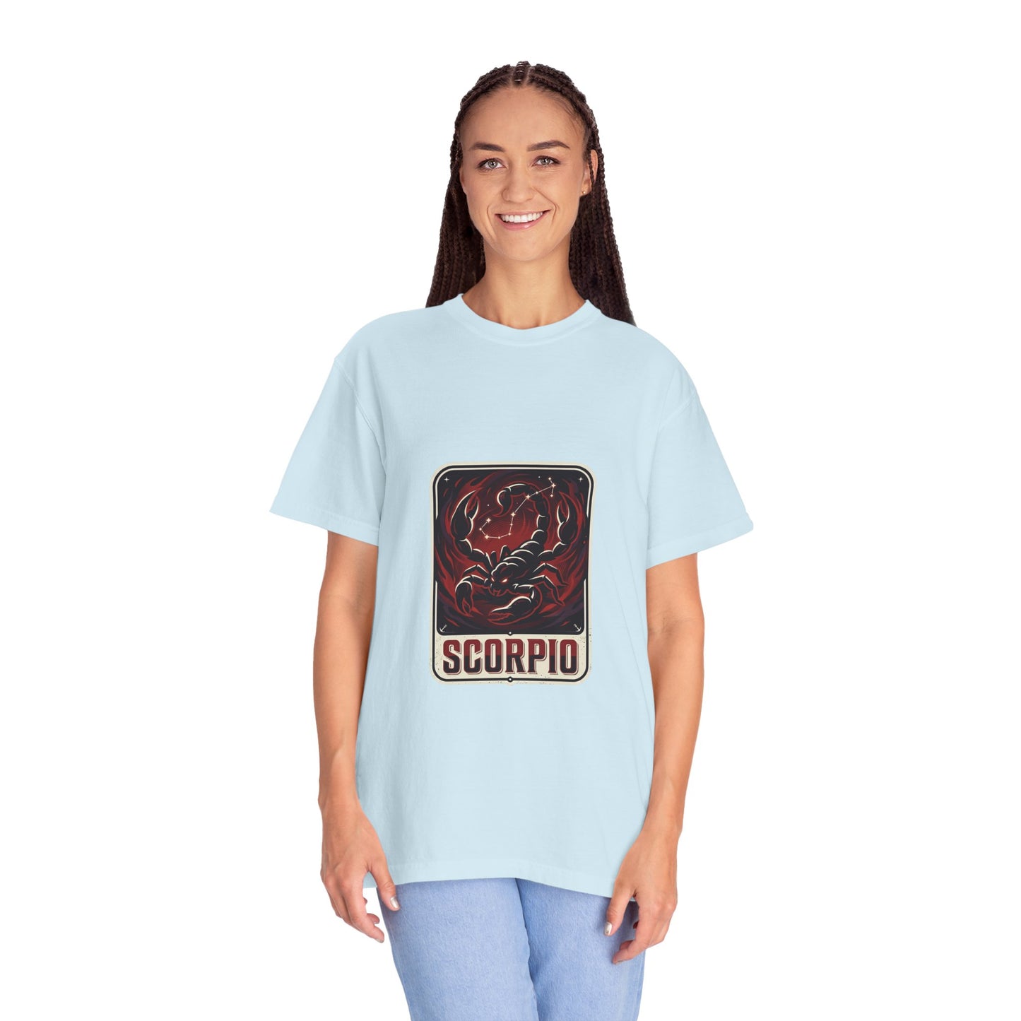 Scorpio Zodiac T-Shirt — Bold Red Scorpion Astrological Tee