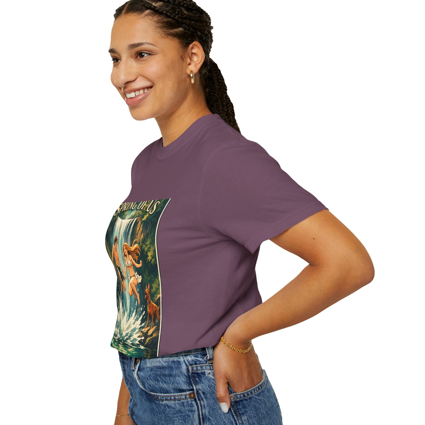 Vintage 'Spring of Us' Waterfall Graphic T-Shirt