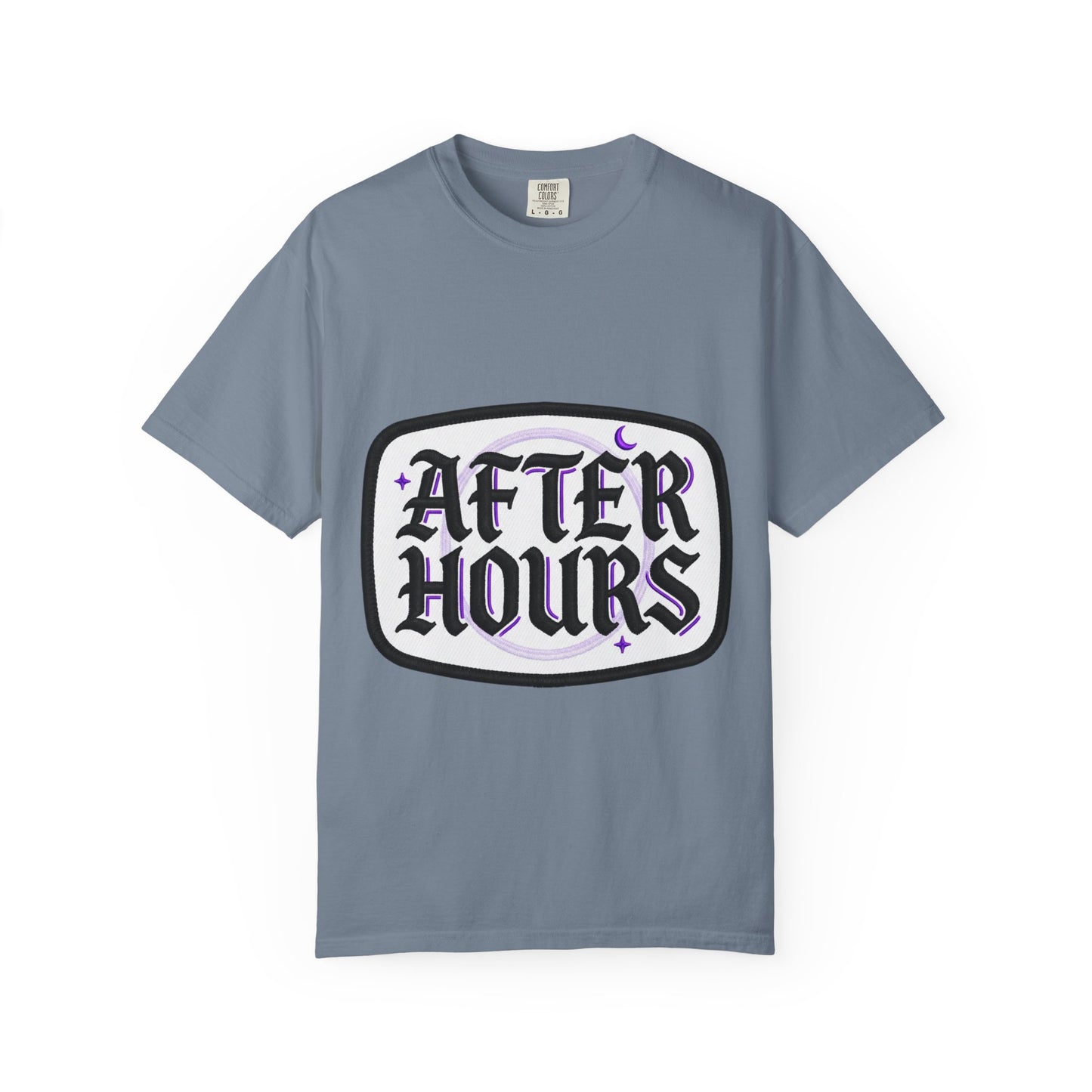 After Hours Graphic T-Shirt — Gothic Moon Lounge Tee