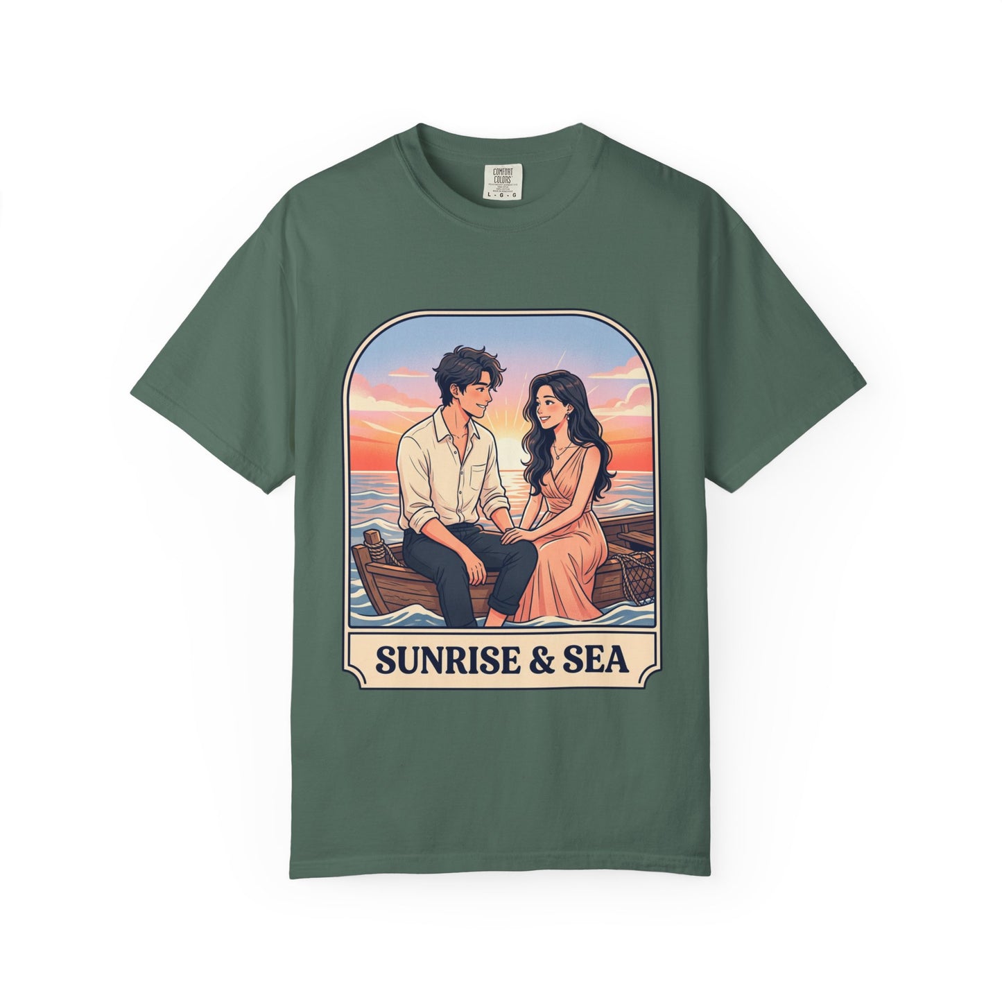 Sunrise & Sea Romantic Beach T-Shirt