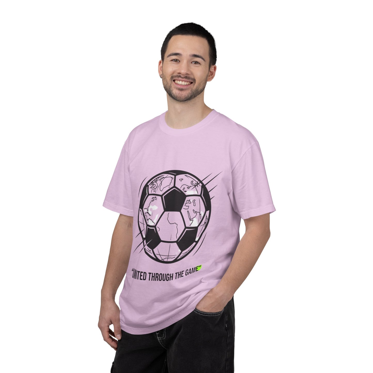 Soccer Unity T-Shirt — "United Through the Game" Graphic Tee