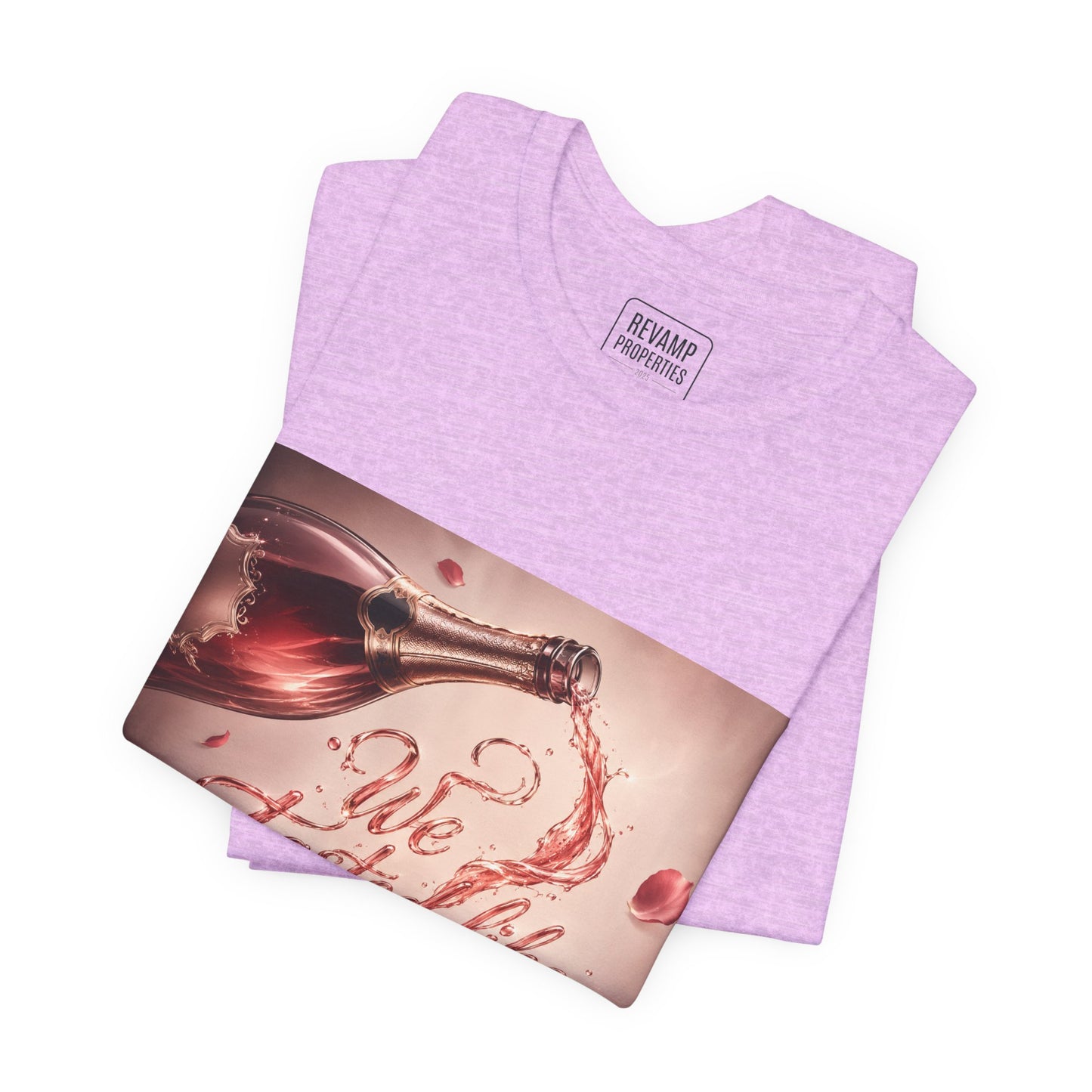 We Tasted Like Bad Decisions T shirt - Pink Champagne Pleasure Graphic Tee
