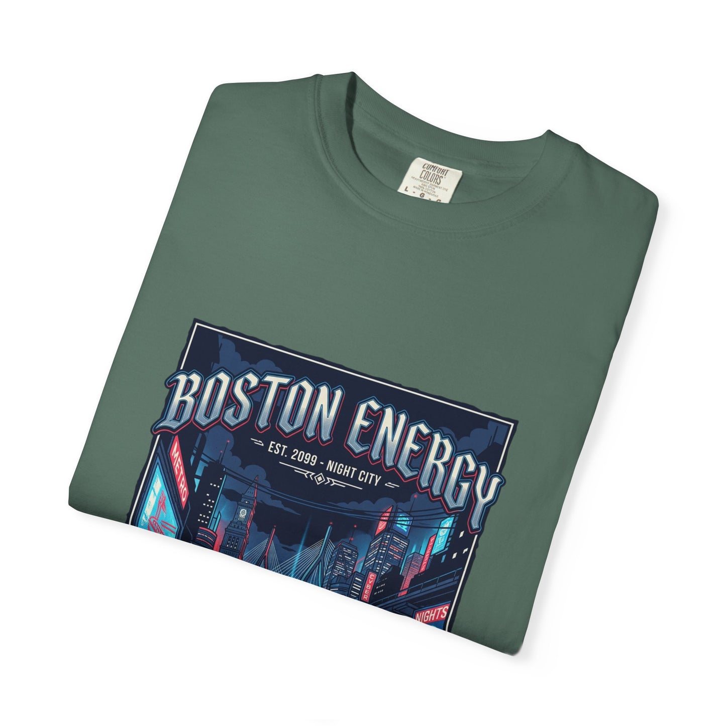 Boston Energy Graphic T-Shirt — Neon City Streetwear
