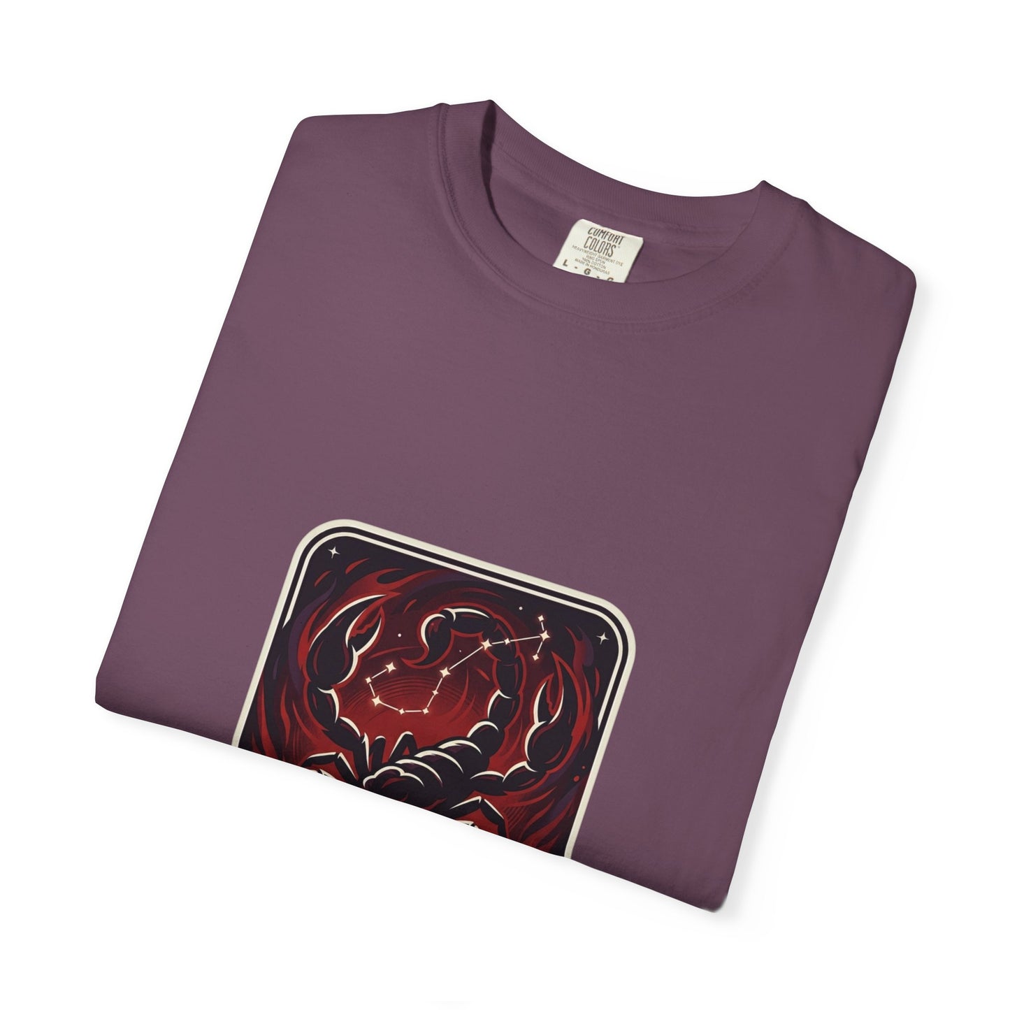 Scorpio Zodiac T-Shirt — Bold Red Scorpion Astrological Tee