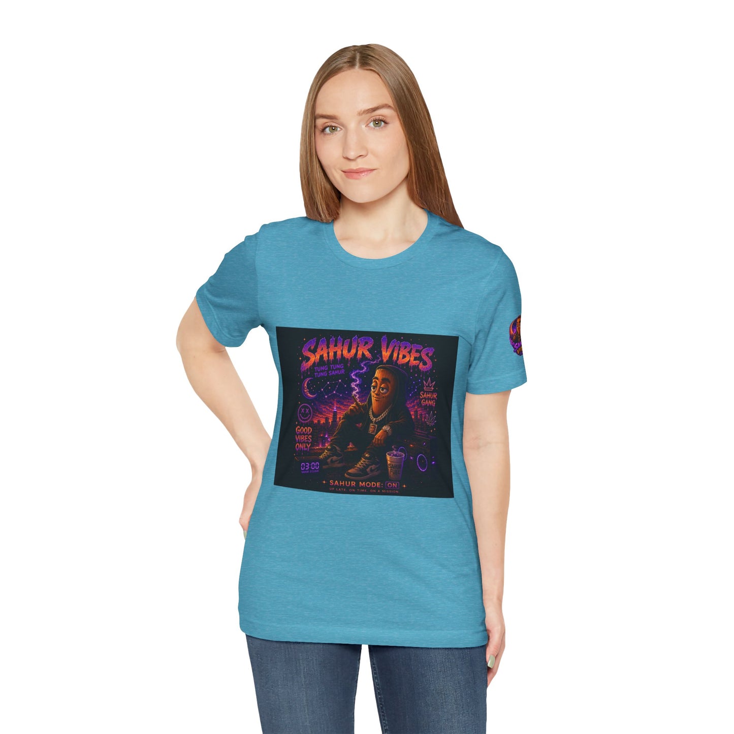 Tung Tung Tung Sahur SOLO Night Smoke DOLO Tee — Urban Chill Cartoon Design