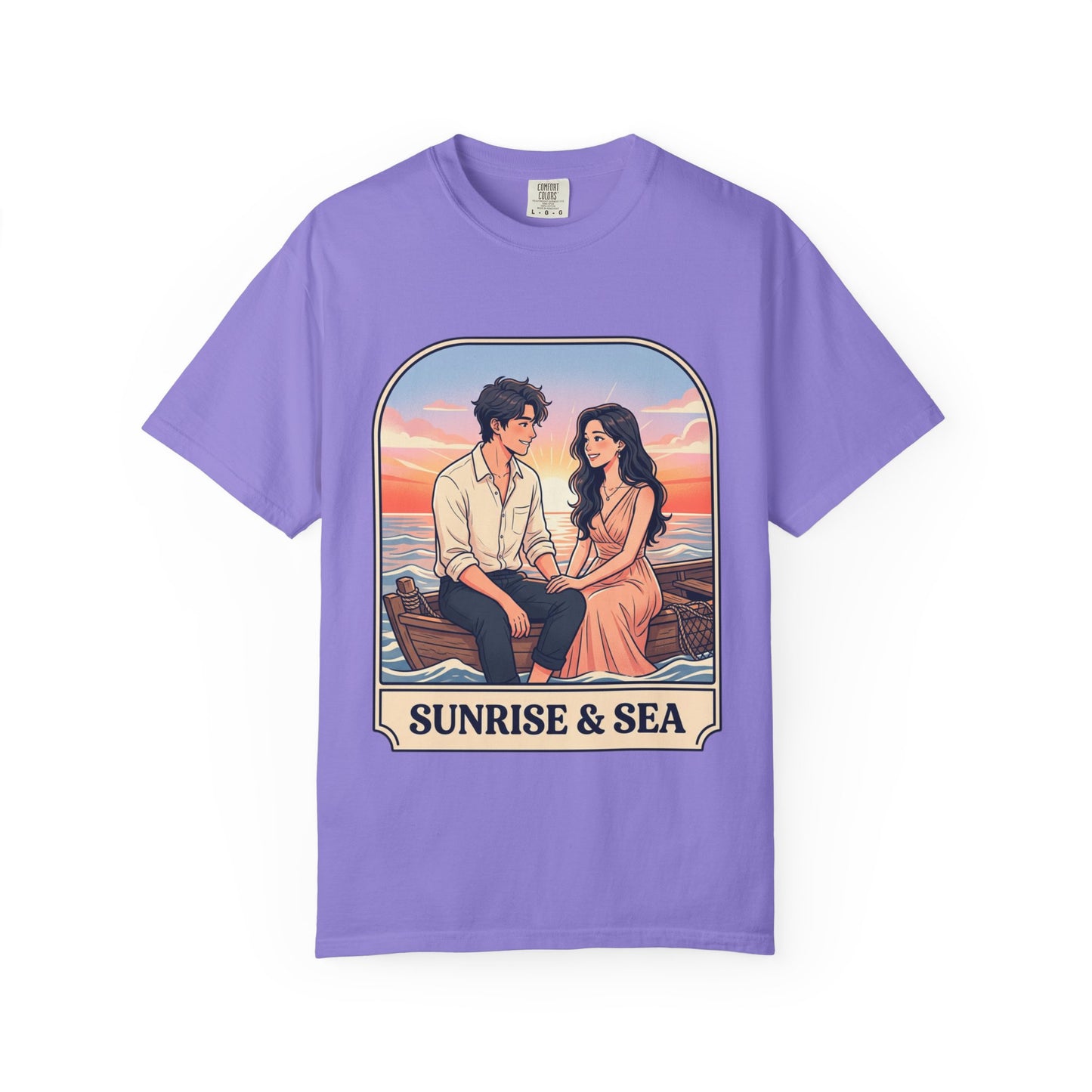 Sunrise & Sea Romantic Beach T-Shirt