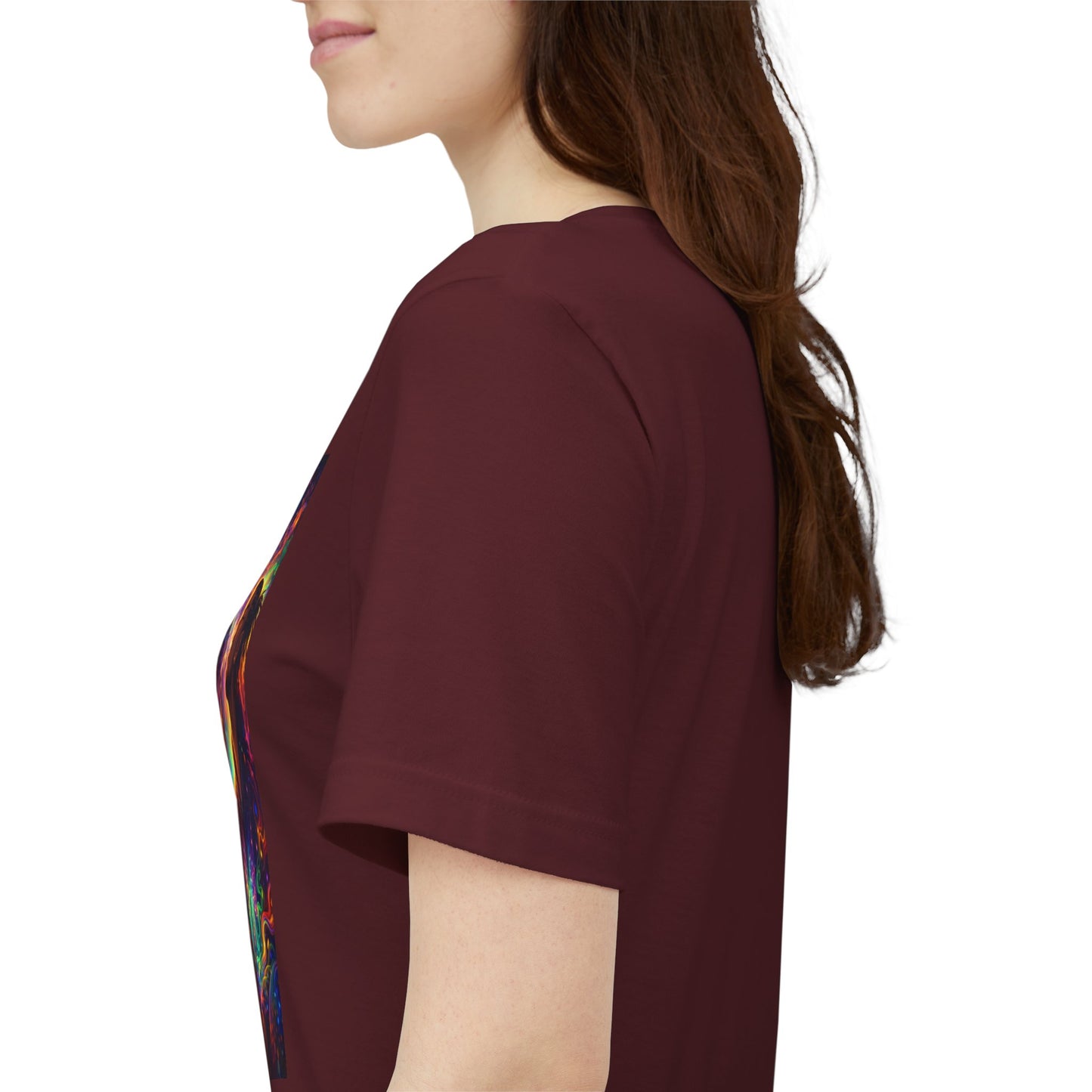 Psychedelic Session T-Shirt — Cosmic Portrait Graphic Tee
