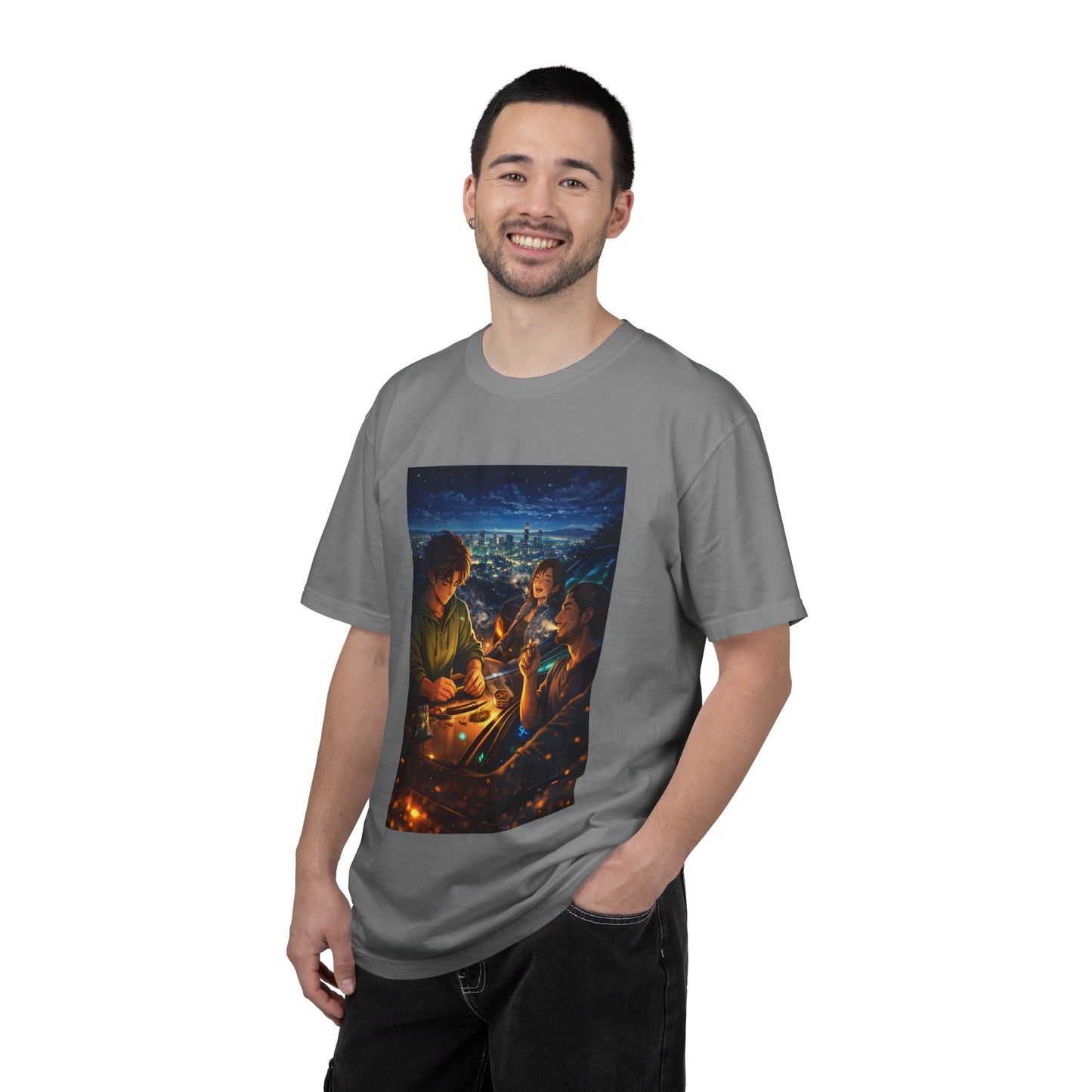 ROAD TRIP SMOKE SESSION-Unisex Garment-Dyed T-shirt