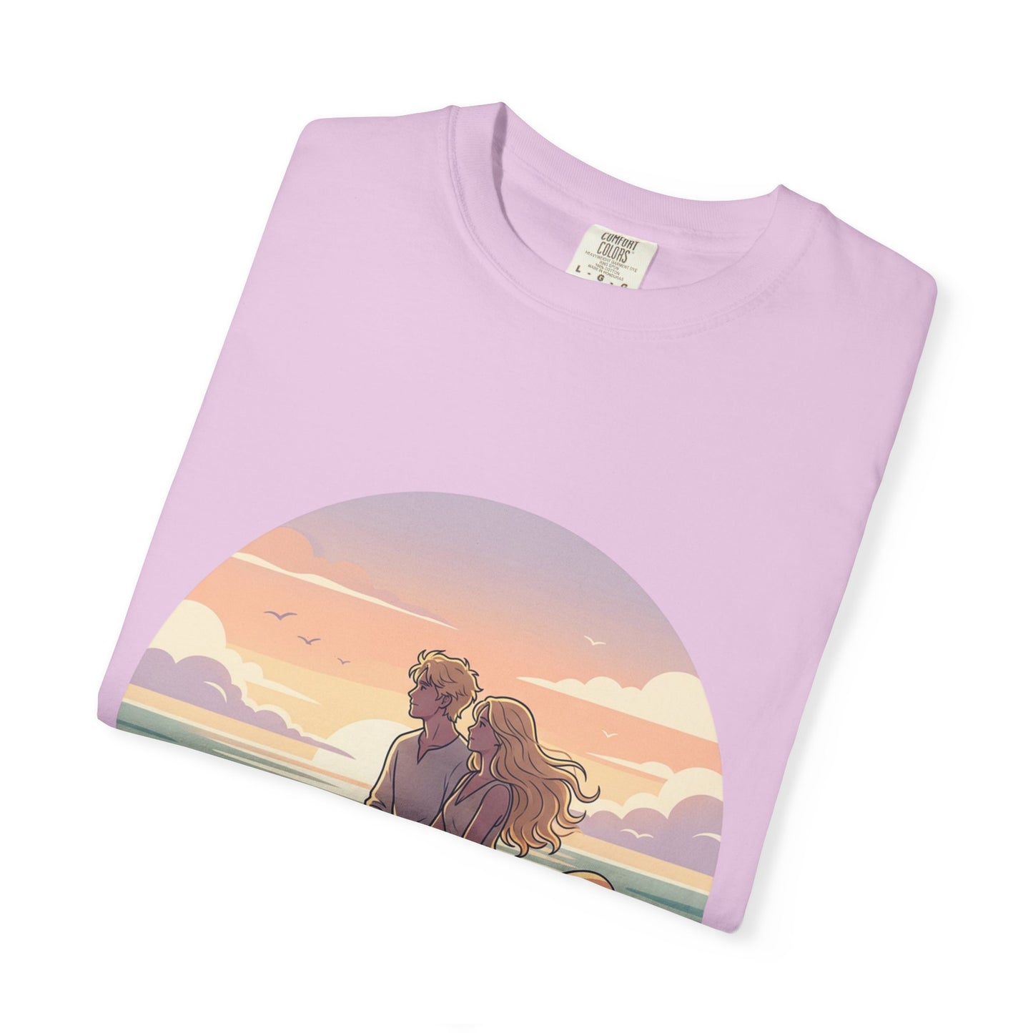 Ocean Sunset Graphic T-Shirt — "The Ocean Already Knows"