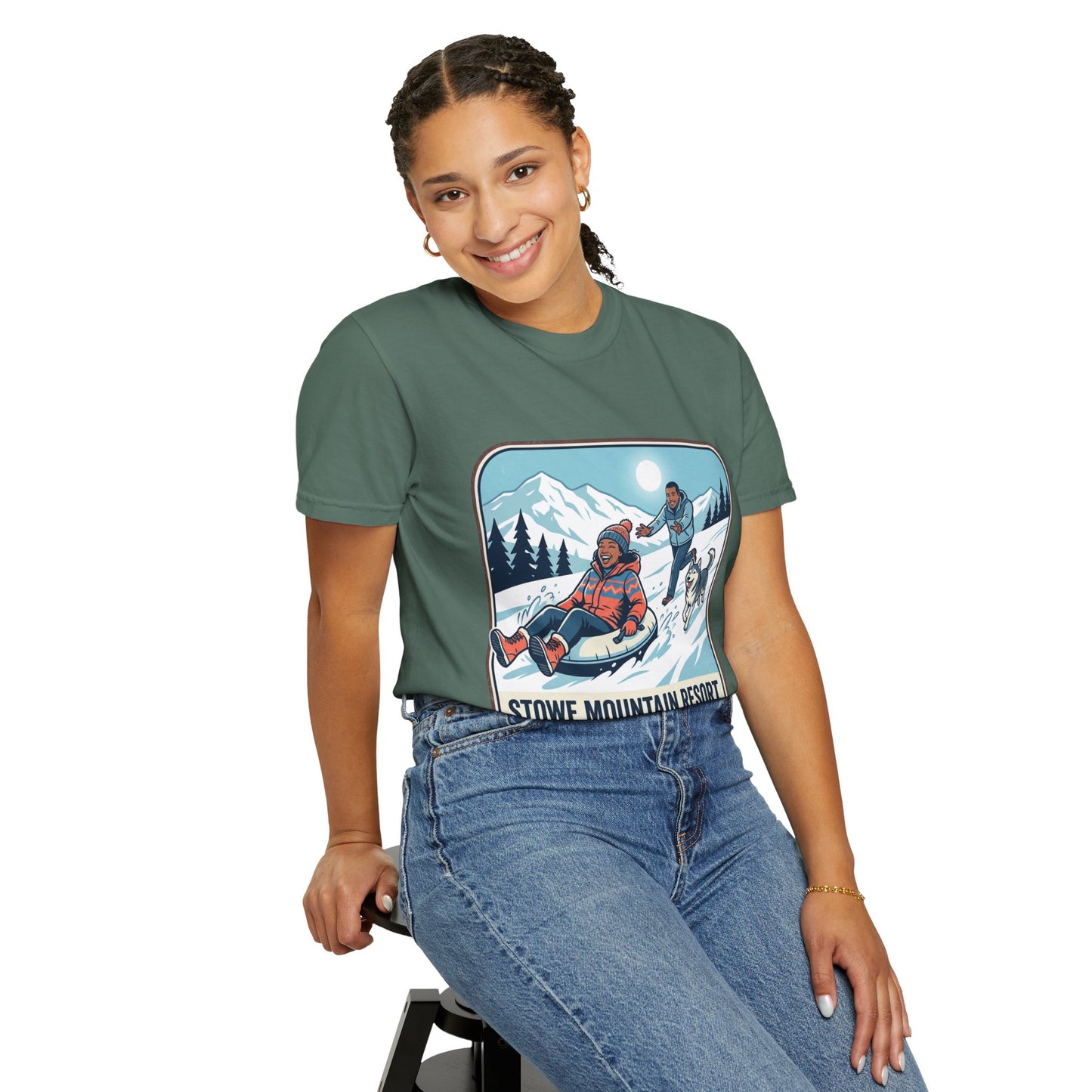 Stowe Mountain Resort Snow Tubing T-Shirt