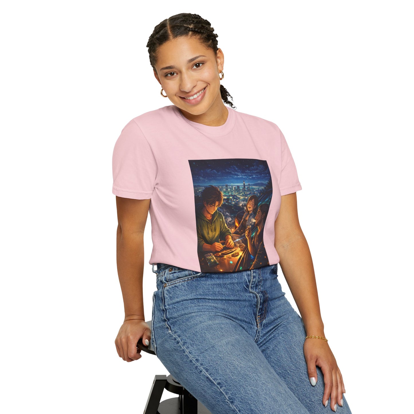 ROAD TRIP SMOKE SESSION-Unisex Garment-Dyed T-shirt