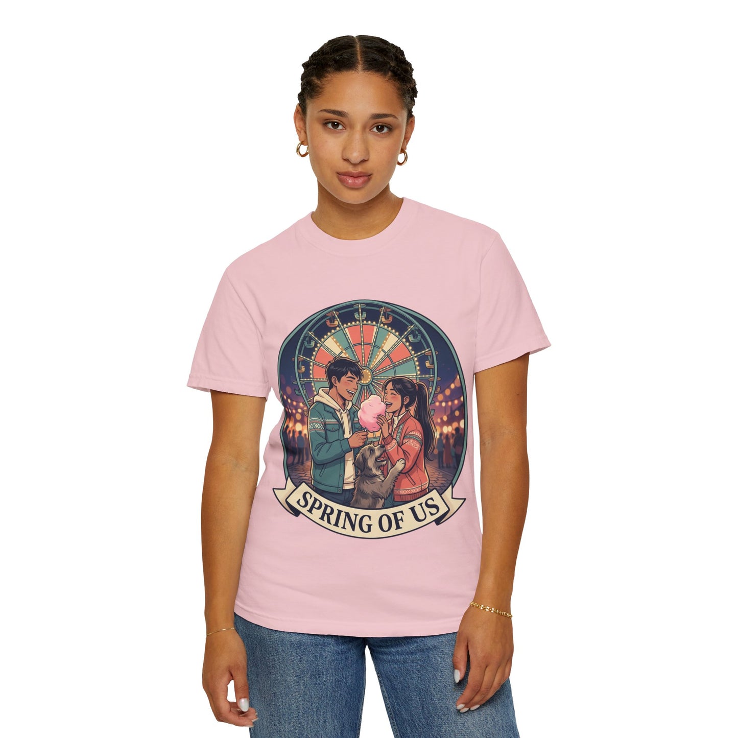 Spring of Us T-Shirt — Romantic Carnival Graphic Tee