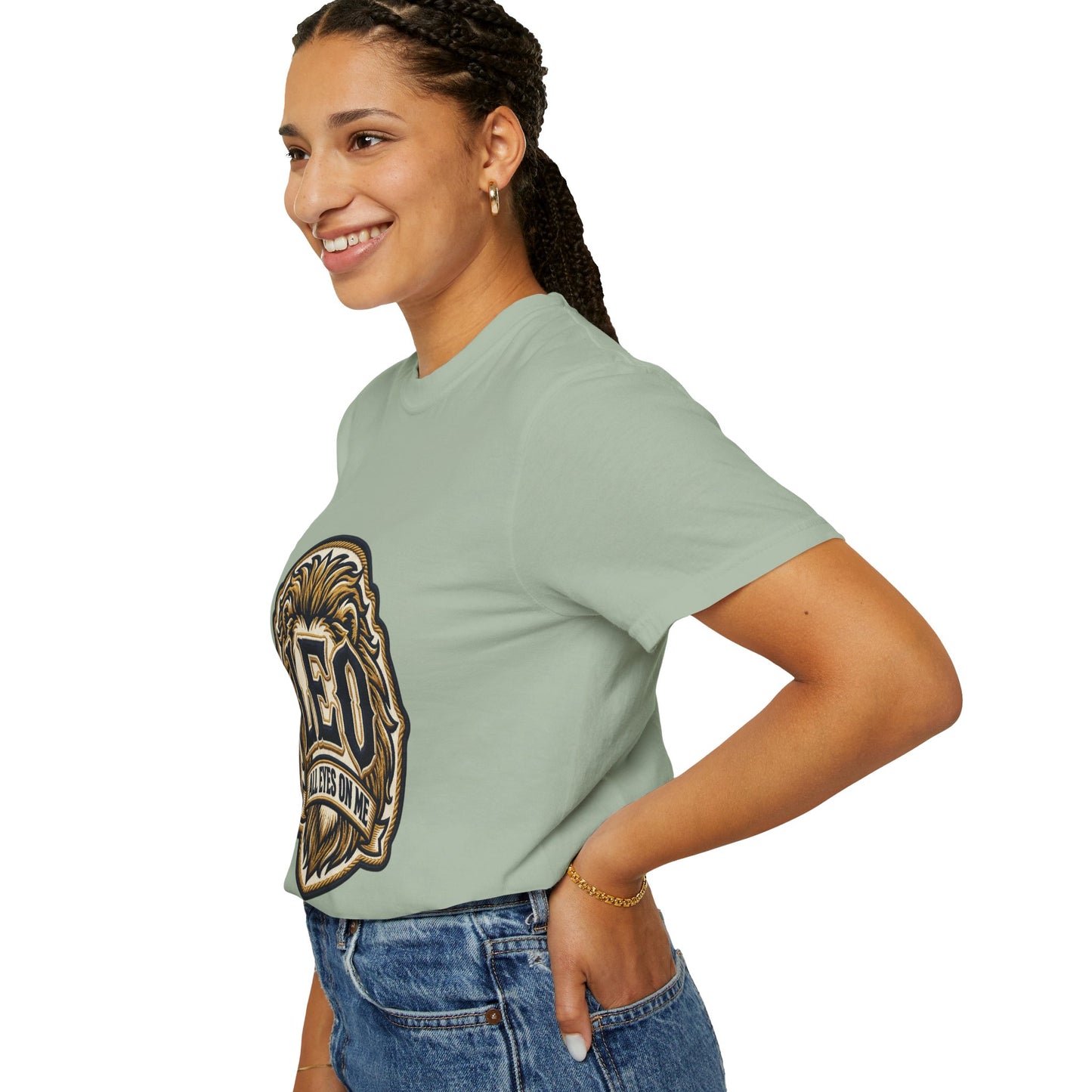 Leo 'All Eyes On Me' Zodiac T-Shirt — Bold Lion Astrology Tee