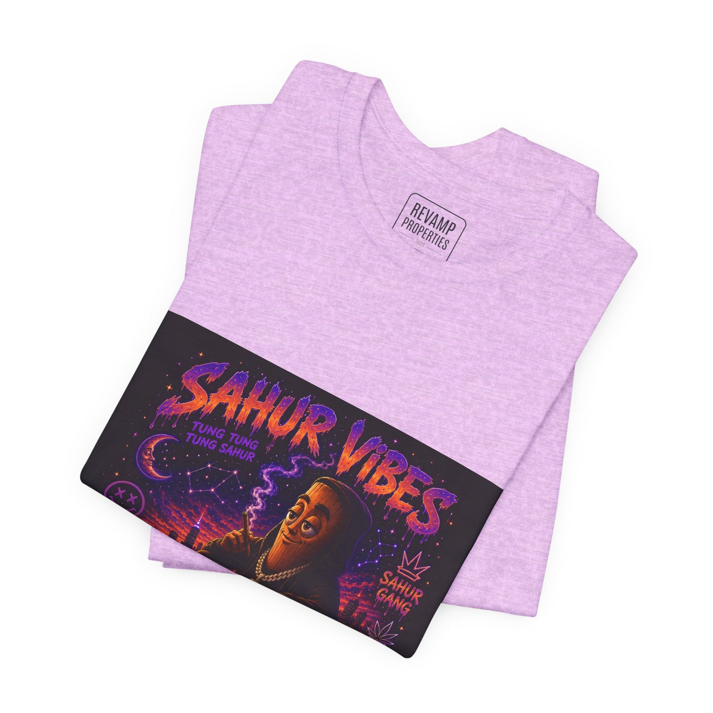 Tung Tung Tung Sahur SOLO Night Smoke DOLO Tee — Urban Chill Cartoon Design