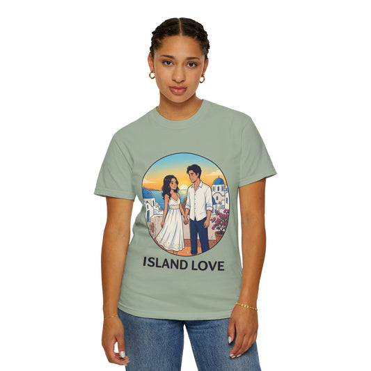 Island Love T-Shirt — Romantic Couples Vacation Tee