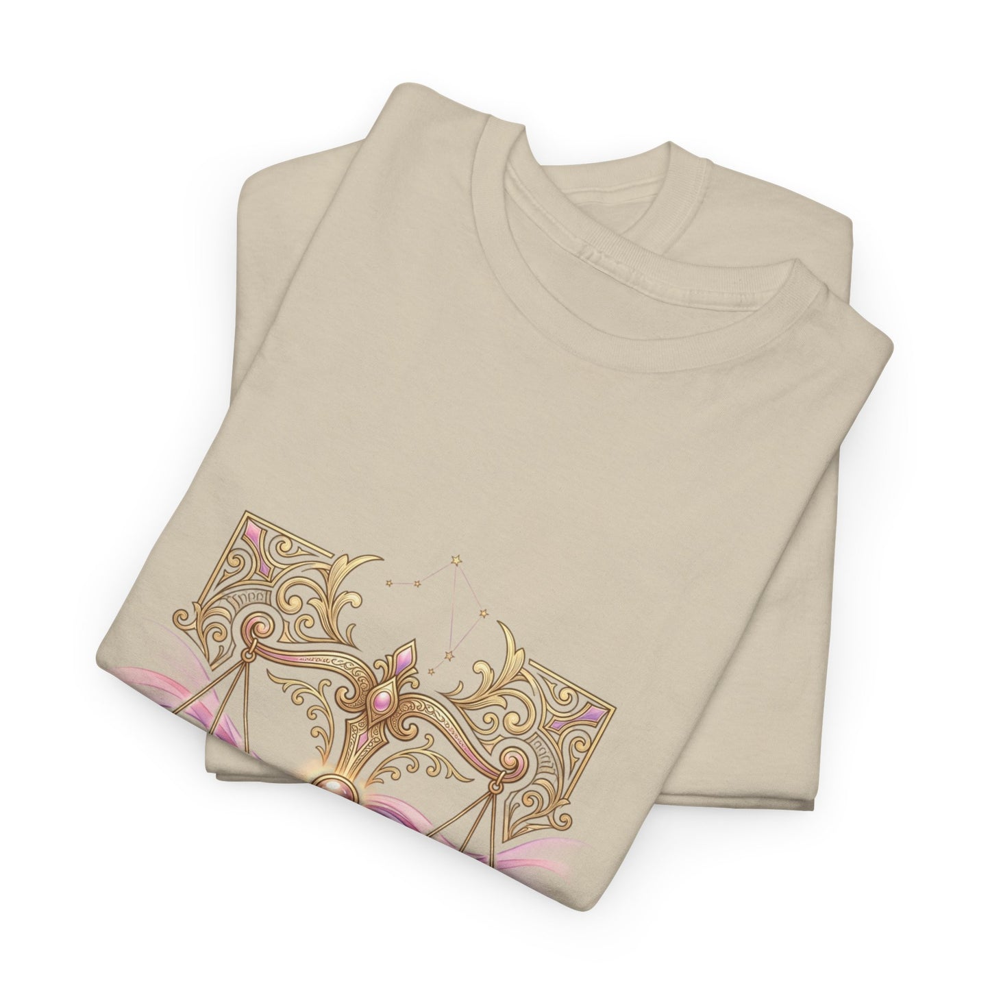 Libra Scales T‑Shirt — Zodiac Balance Is Power Tee
