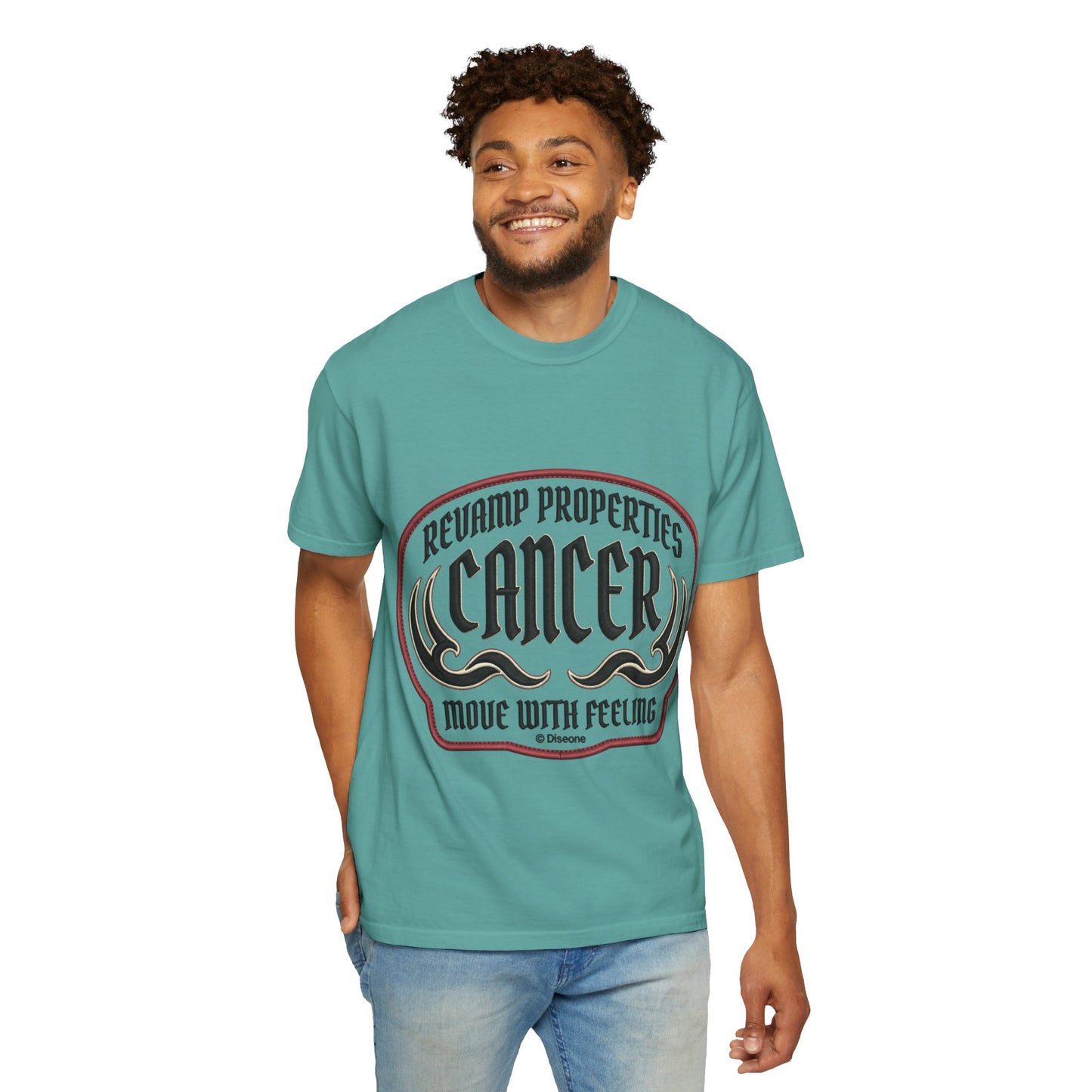Cancer Zodiac T-Shirt — 'Move With Feeling' Astrology Tee
