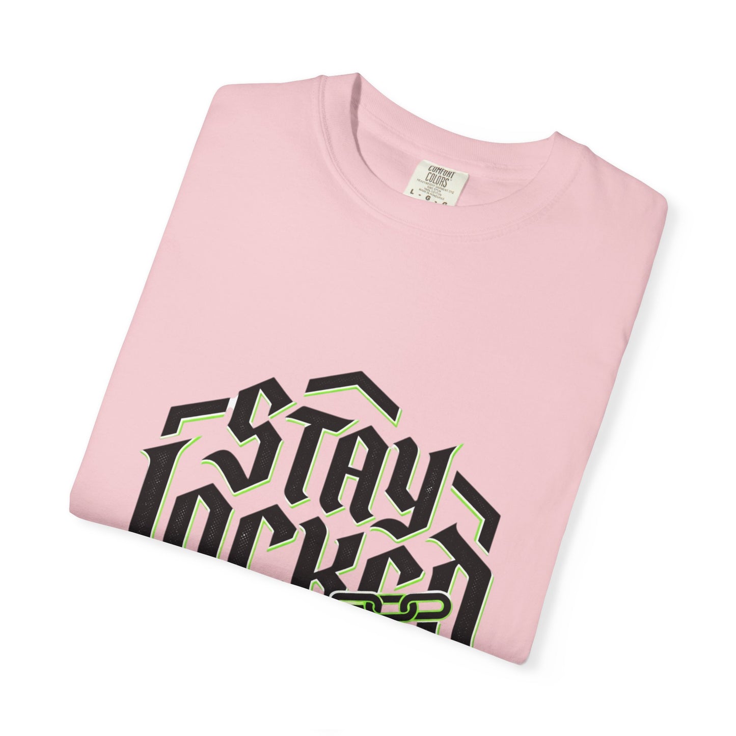 Stay Locked T-Shirt — Hexagonal Streetwear Graphic Tee