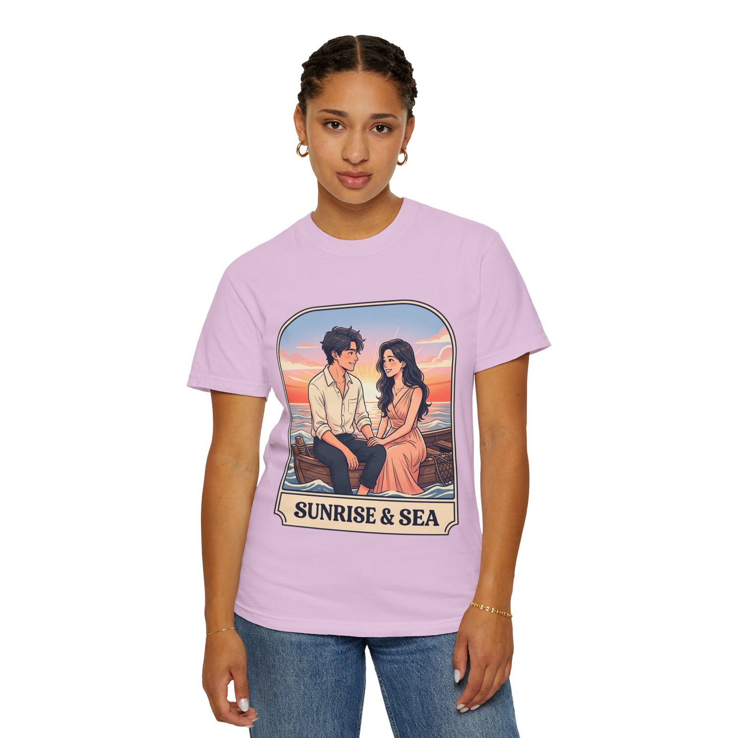 Sunrise & Sea Romantic Beach T-Shirt