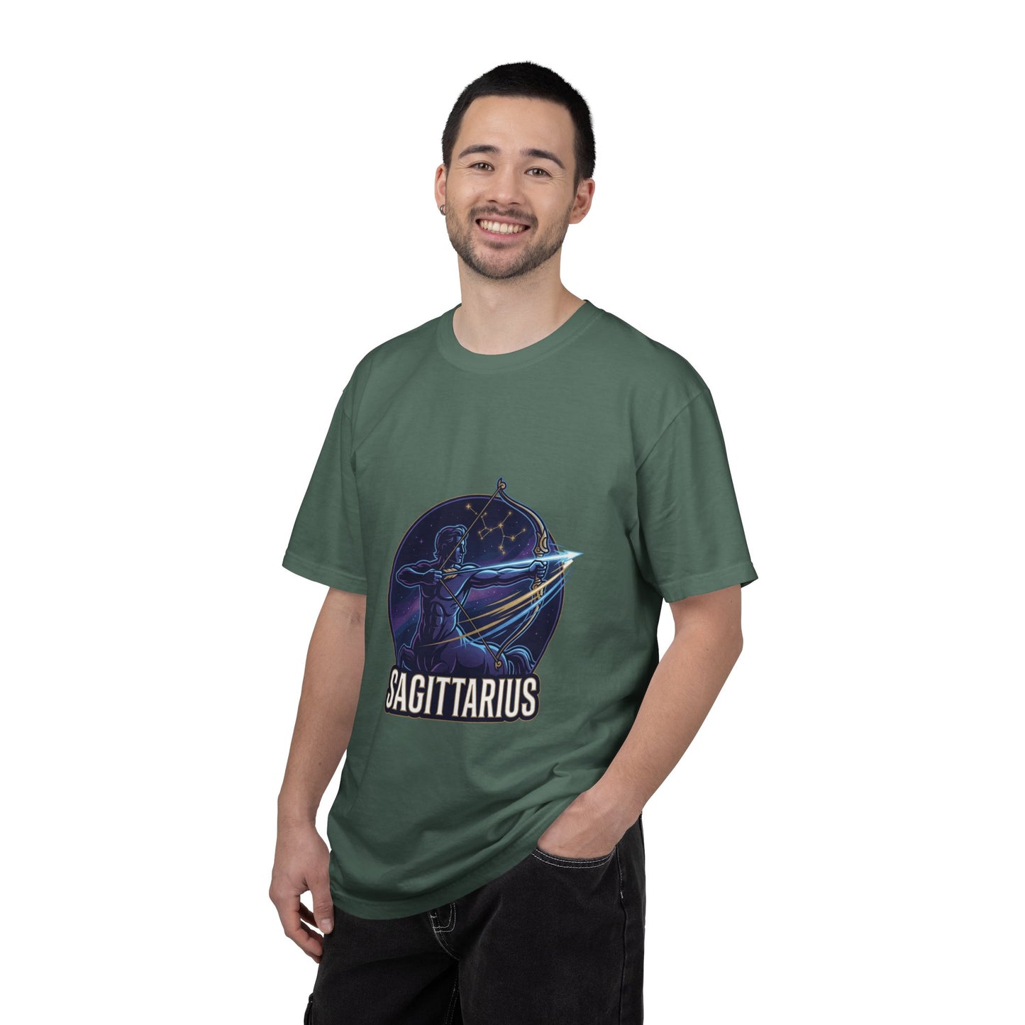 Sagittarius Archer Zodiac T‑Shirt — Astrology Constellation Graphic Tee