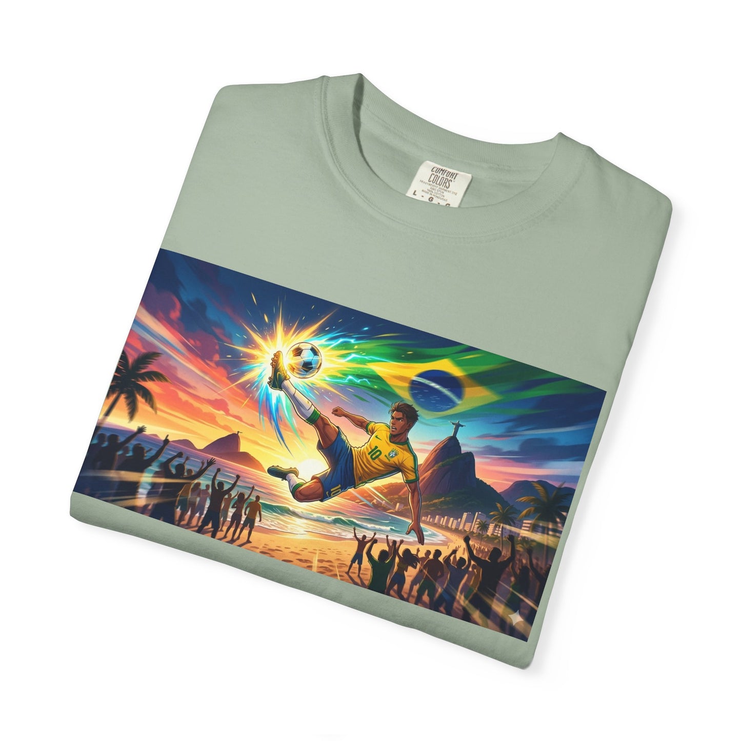 Brazil — Energy + Football Graphic T-Shirt