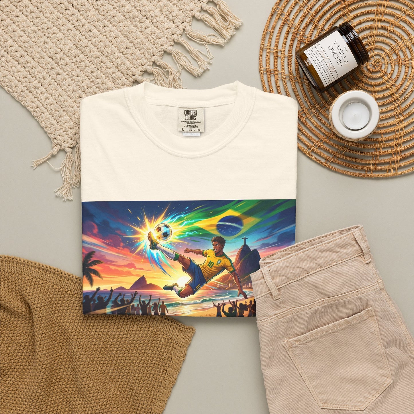 Brazil — Energy + Football Graphic T-Shirt