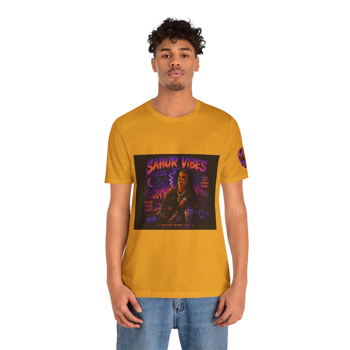 Tung Tung Tung Sahur SOLO Night Smoke DOLO Tee — Urban Chill Cartoon Design