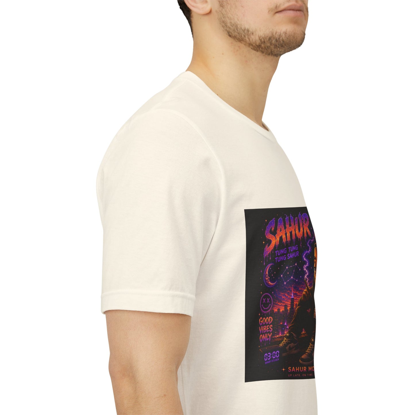 Tung Tung Tung Sahur SOLO Night Smoke DOLO Tee — Urban Chill Cartoon Design