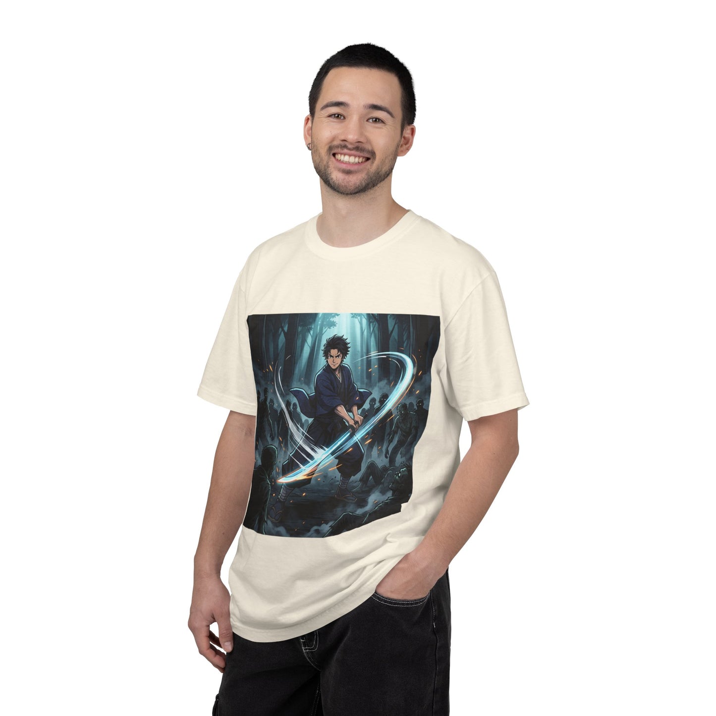 Mage Battlemage T‑Shirt — Fantasy Wizard Magic Sword Illustration Tee