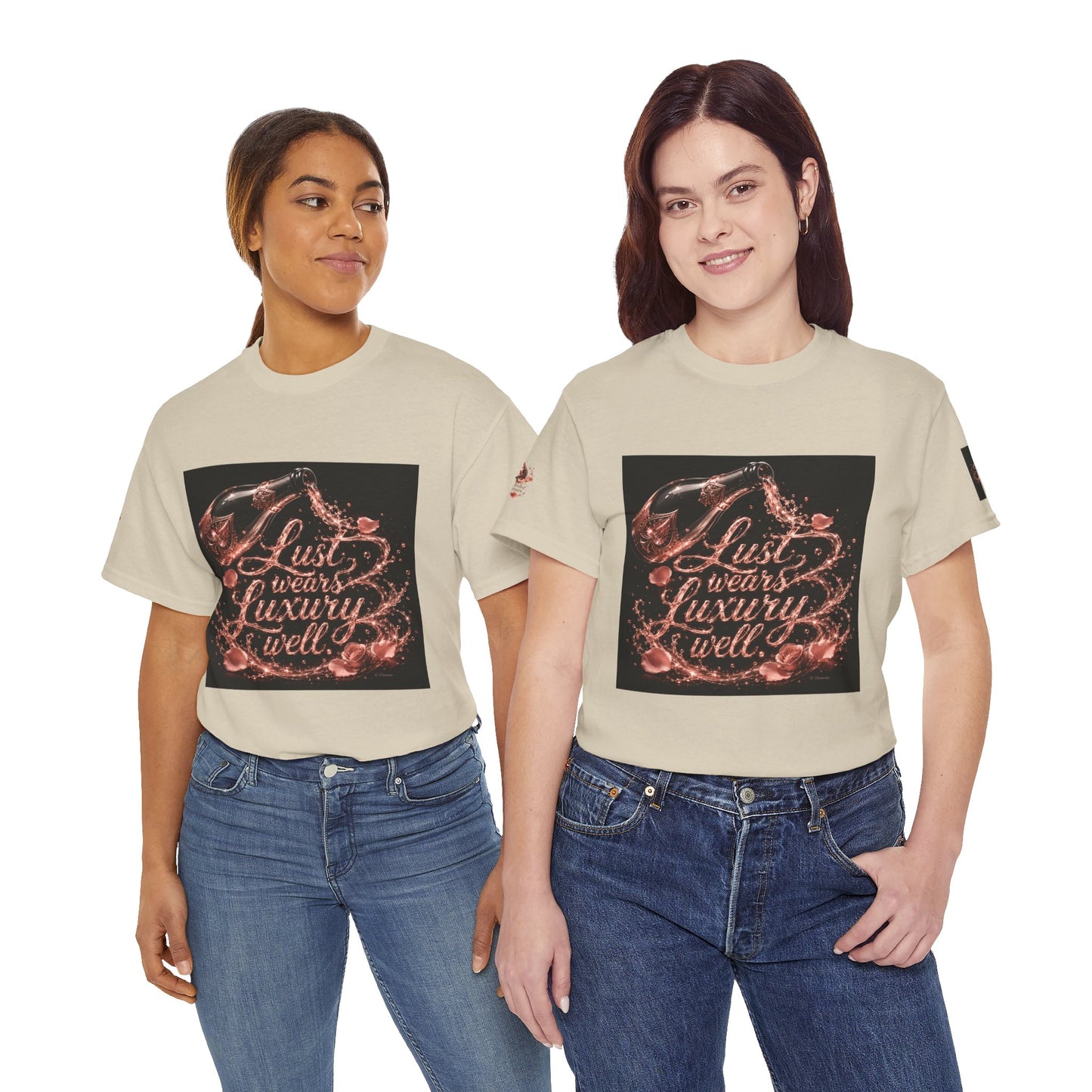 Lust Treats Luxury Well T-Shirt – Vintage Script Graphic Tee