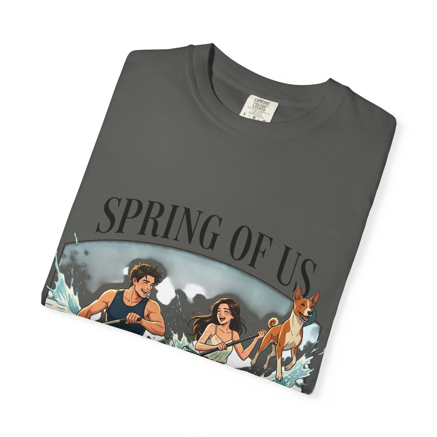 Spring of Us Kayaking T-Shirt — Retro Outdoor Adventure Tee