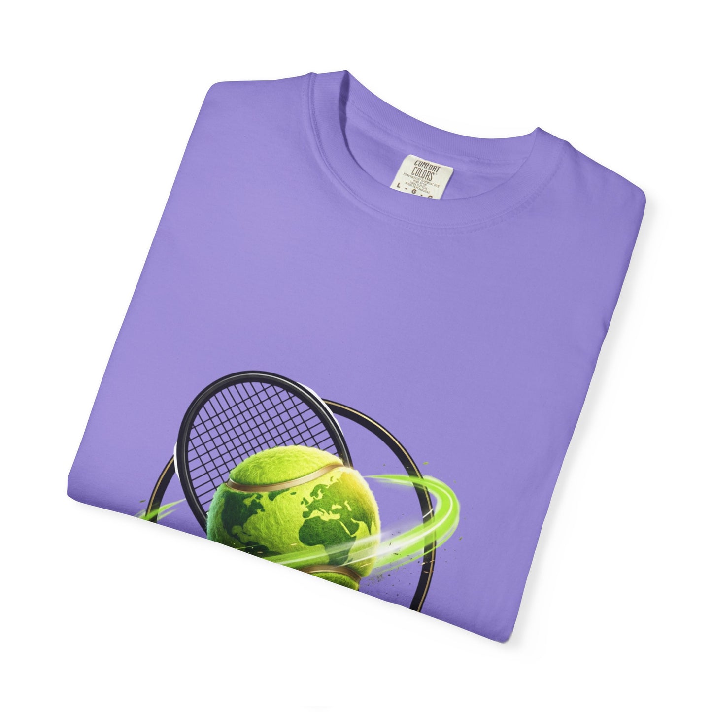 Tennis Globe T‑Shirt — "United Through the Game" Sports Tee