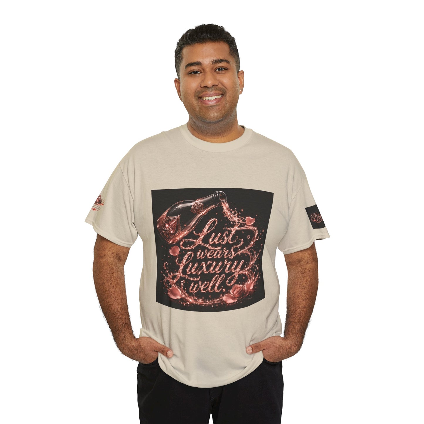 Lust Treats Luxury Well T-Shirt – Vintage Script Graphic Tee