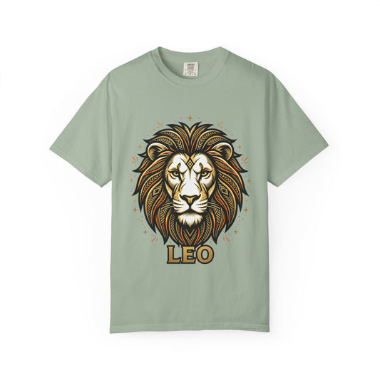 Leo Zodiac Lion T-Shirt — Bold Astrology Graphic Tee