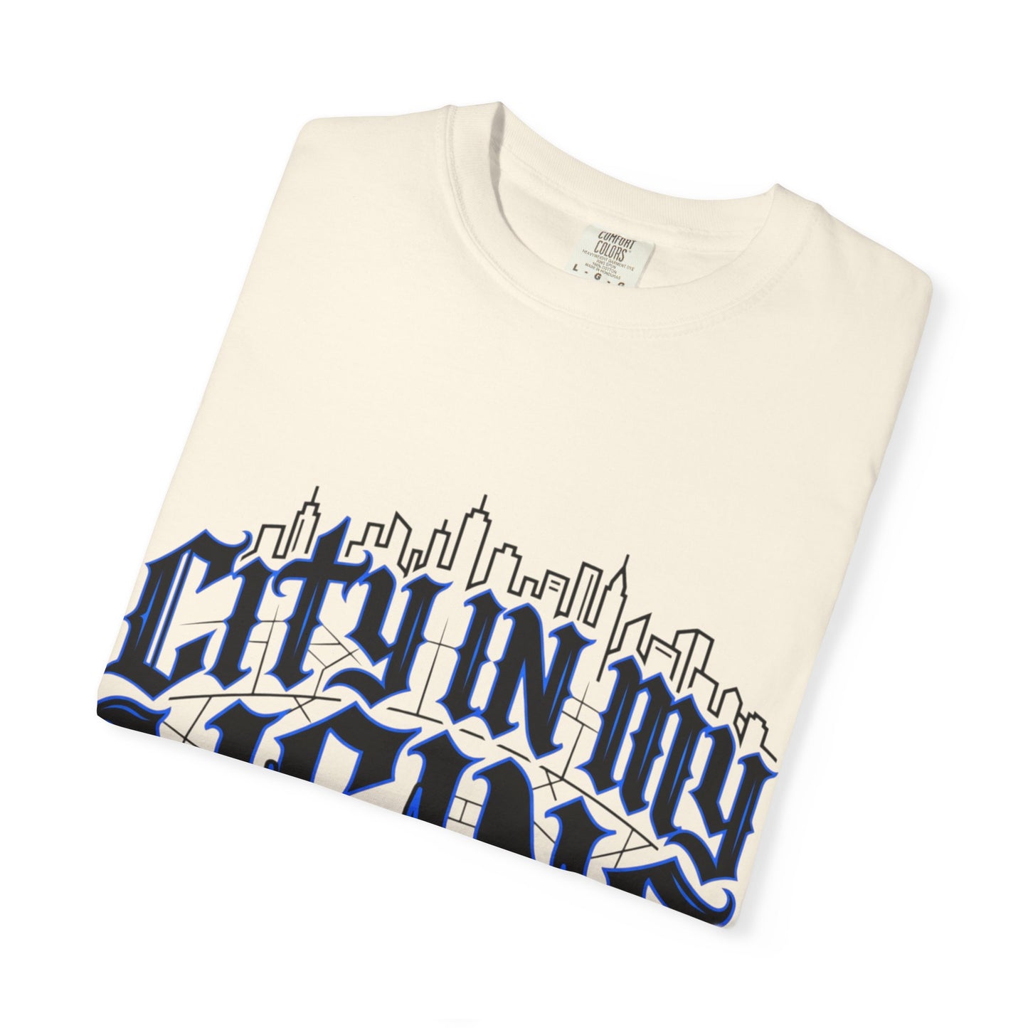 City in My Veins T-Shirt — Urban Skyline Graphic Tee