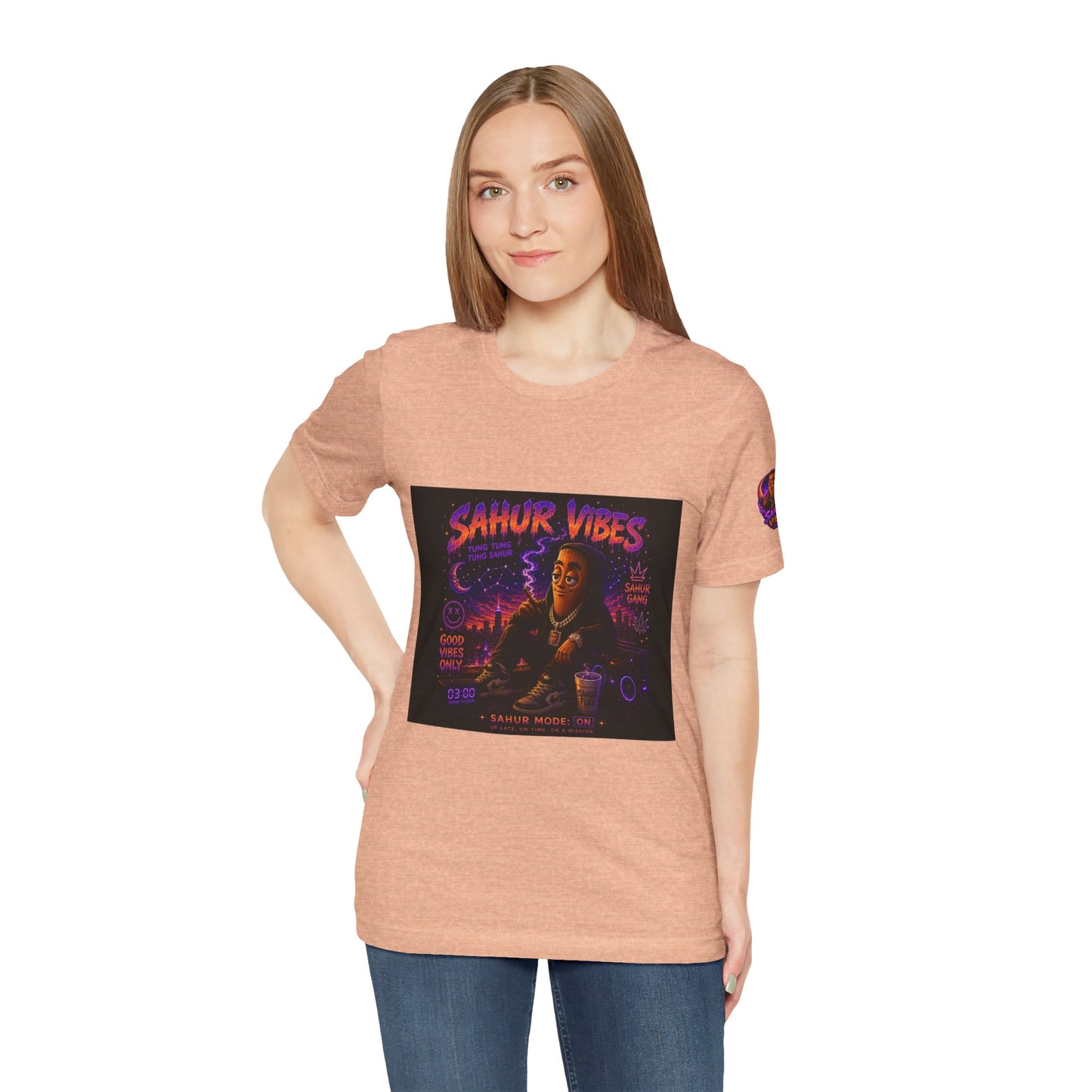 Tung Tung Tung Sahur SOLO Night Smoke DOLO Tee — Urban Chill Cartoon Design