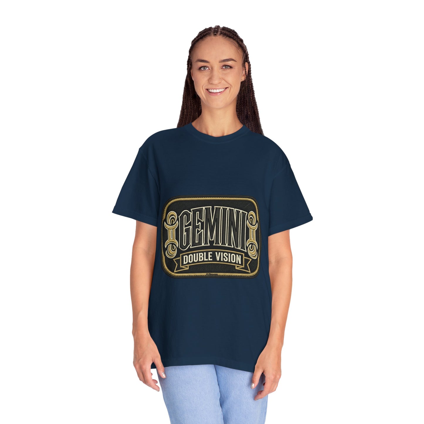 Gemini Double Vision T-Shirt — Zodiac Twin Graphic Tee