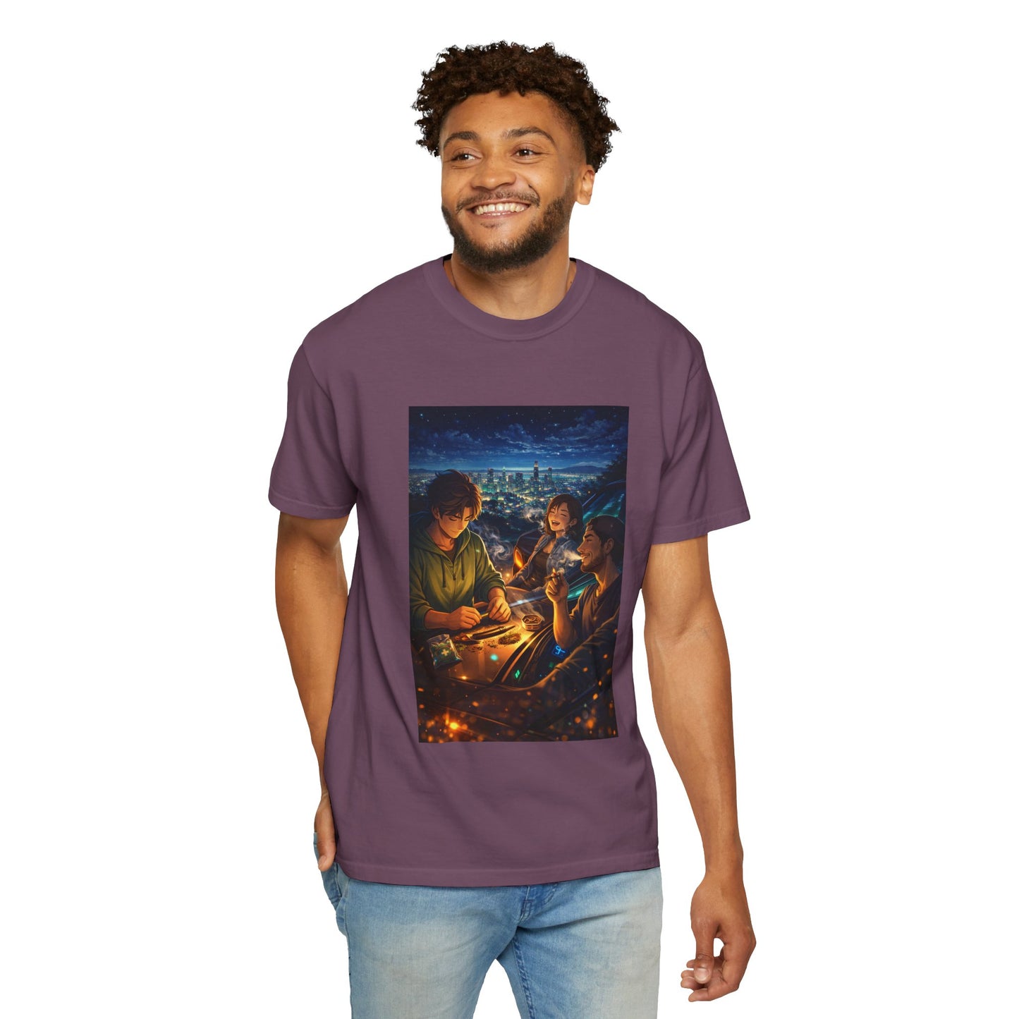 ROAD TRIP SMOKE SESSION-Unisex Garment-Dyed T-shirt