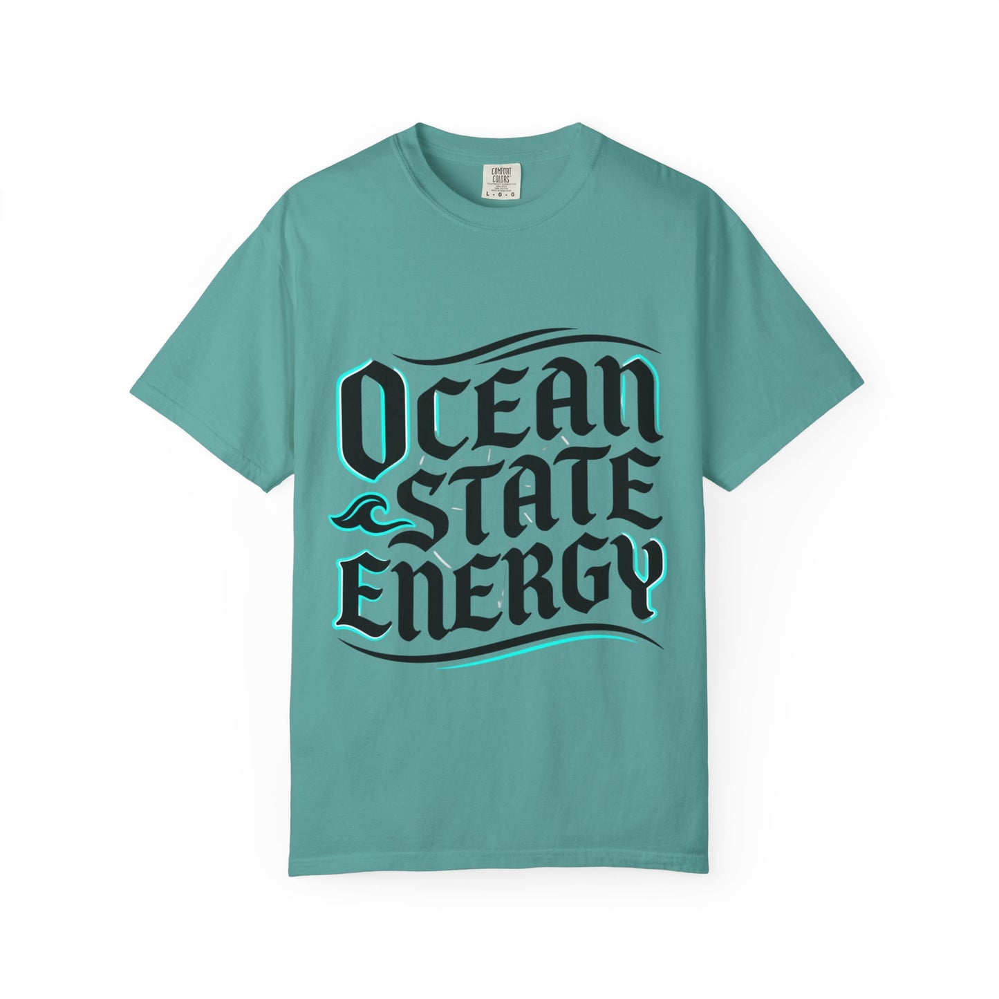 Ocean State Energy T-Shirt — Nautical Script Graphic Tee