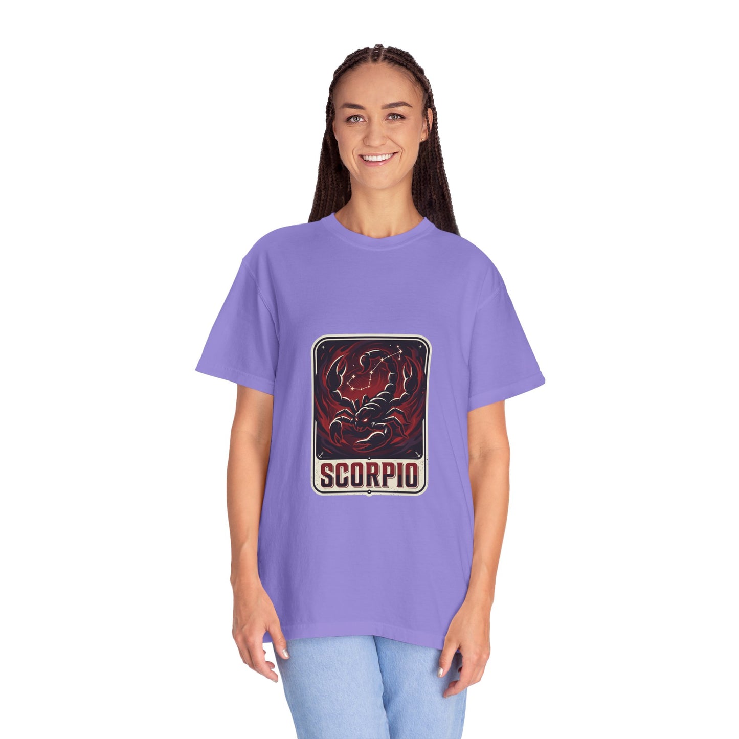 Scorpio Zodiac T-Shirt — Bold Red Scorpion Astrological Tee