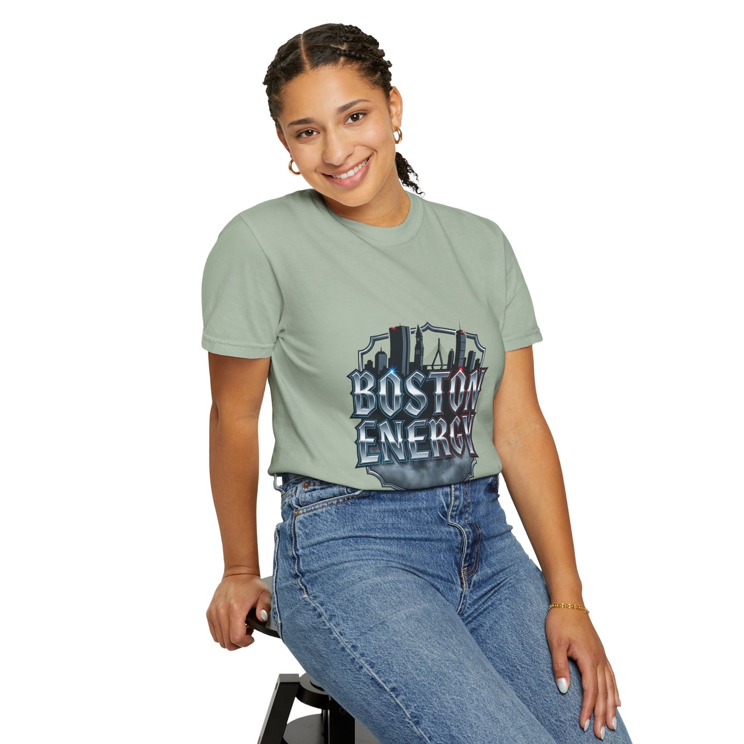 Boston Energy T-Shirt — City Skyline Graphic Tee
