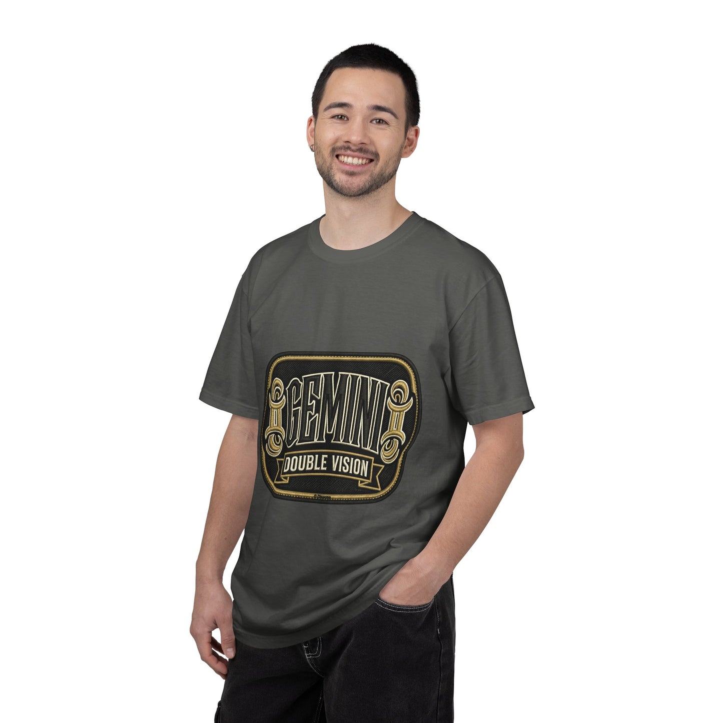 Gemini Double Vision T-Shirt — Zodiac Twin Graphic Tee