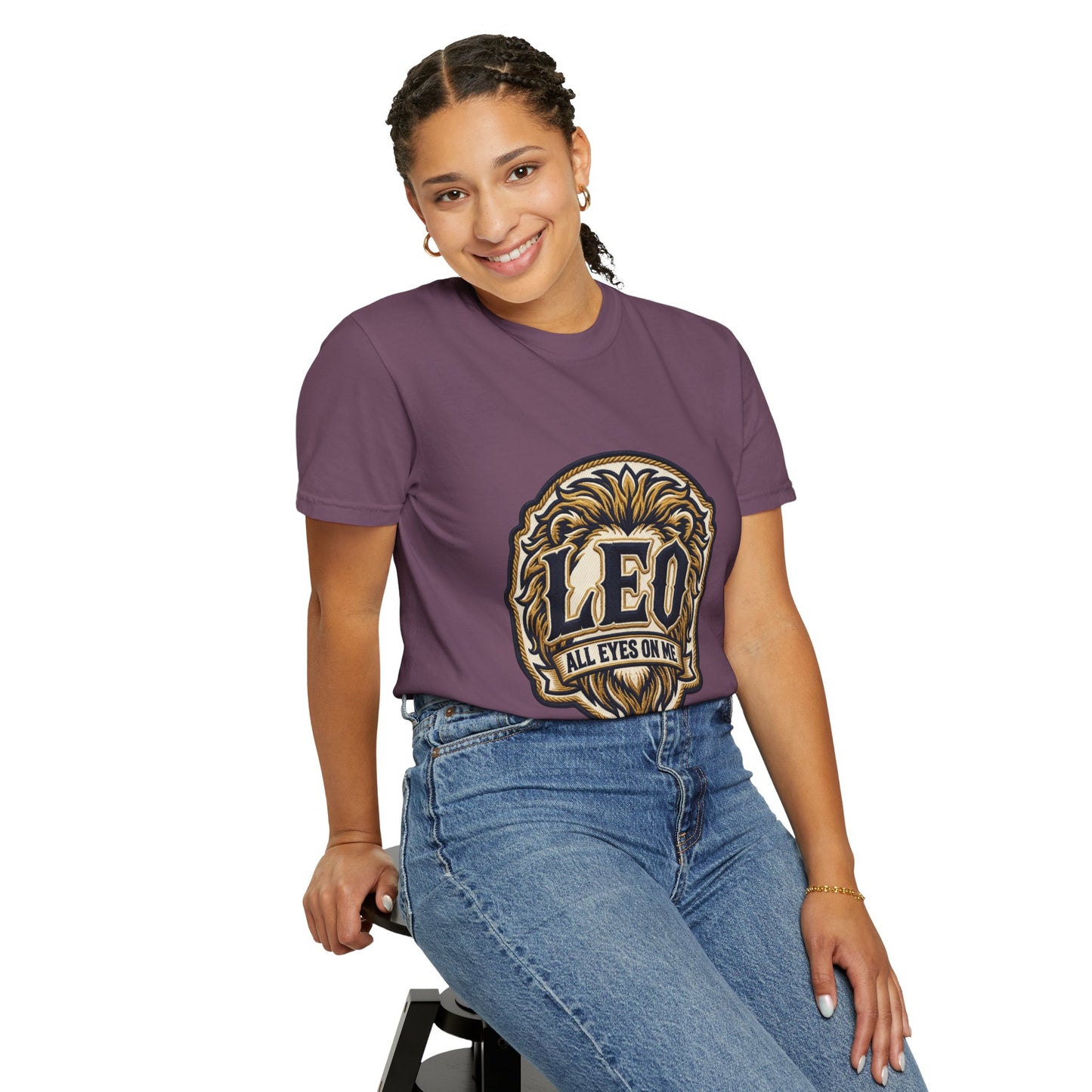 Leo 'All Eyes On Me' Zodiac T-Shirt — Bold Lion Astrology Tee