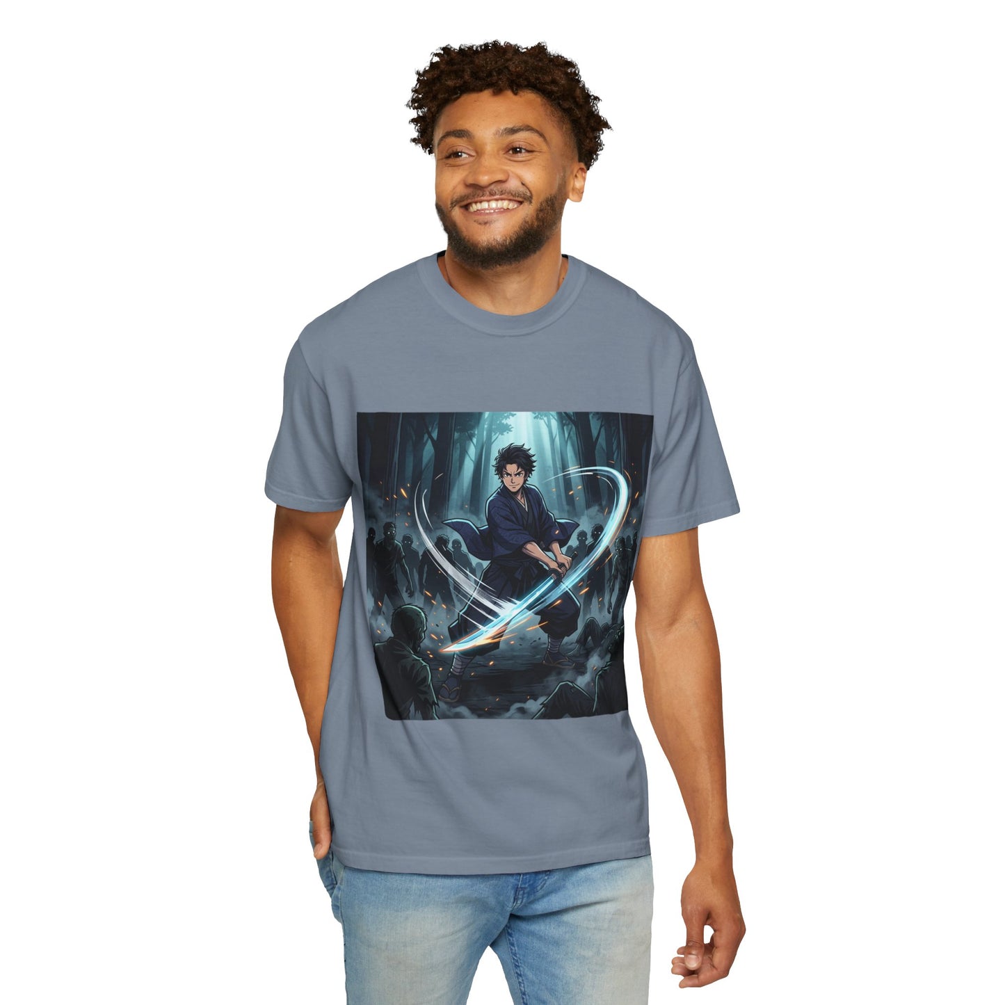 Mage Battlemage T‑Shirt — Fantasy Wizard Magic Sword Illustration Tee