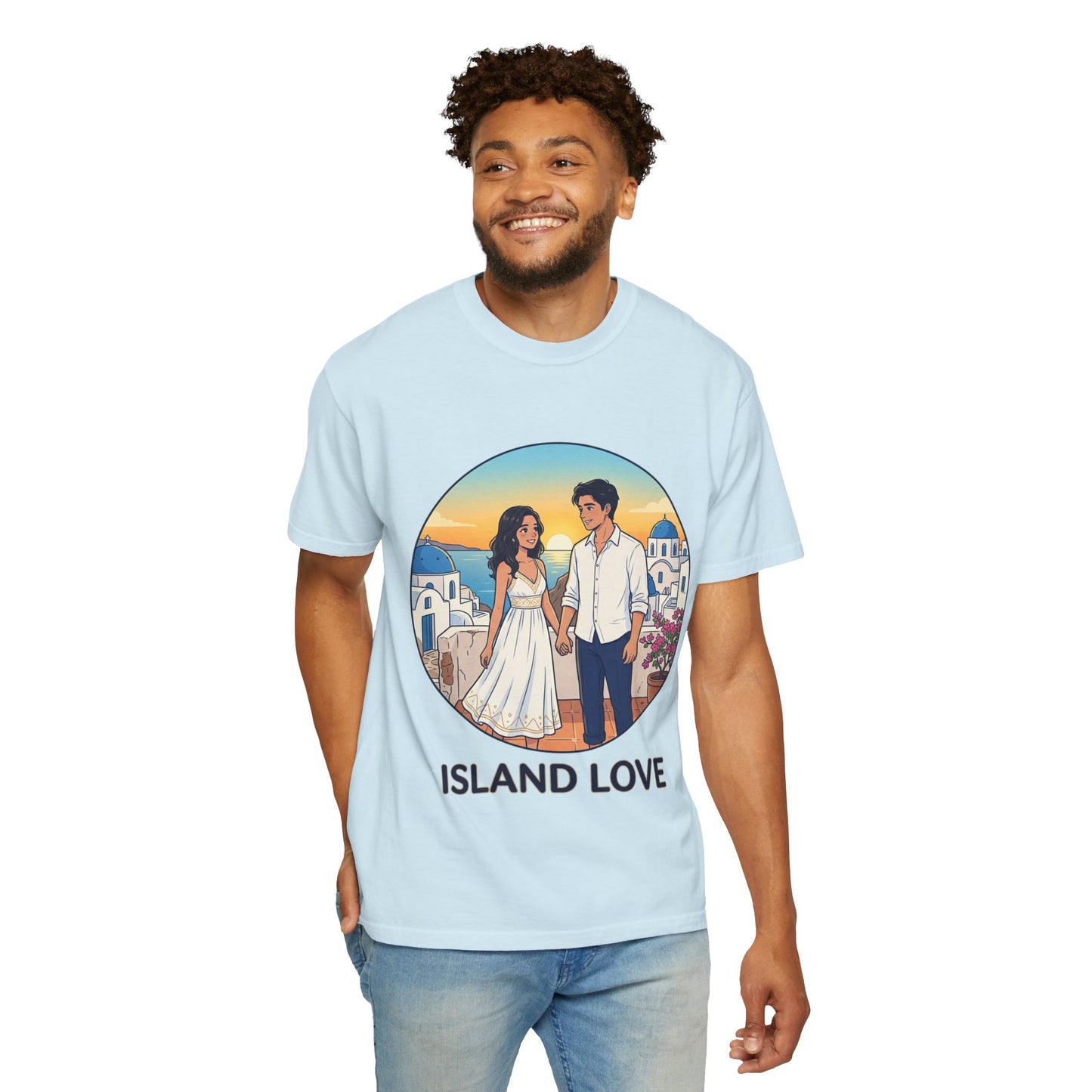 Island Love T-Shirt — Romantic Couples Vacation Tee