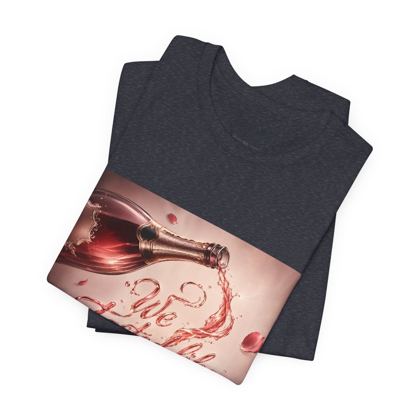 We Tasted Like Bad Decisions T shirt - Pink Champagne Pleasure Graphic Tee