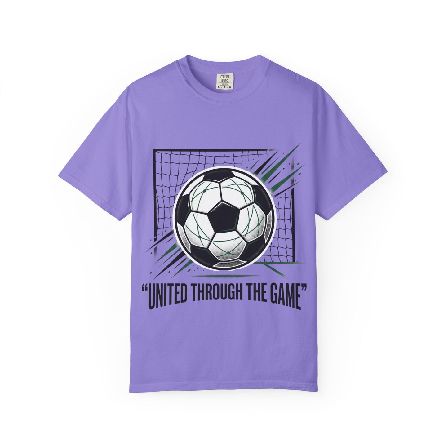 Soccer Graphic T-Shirt — "United Through The Game"