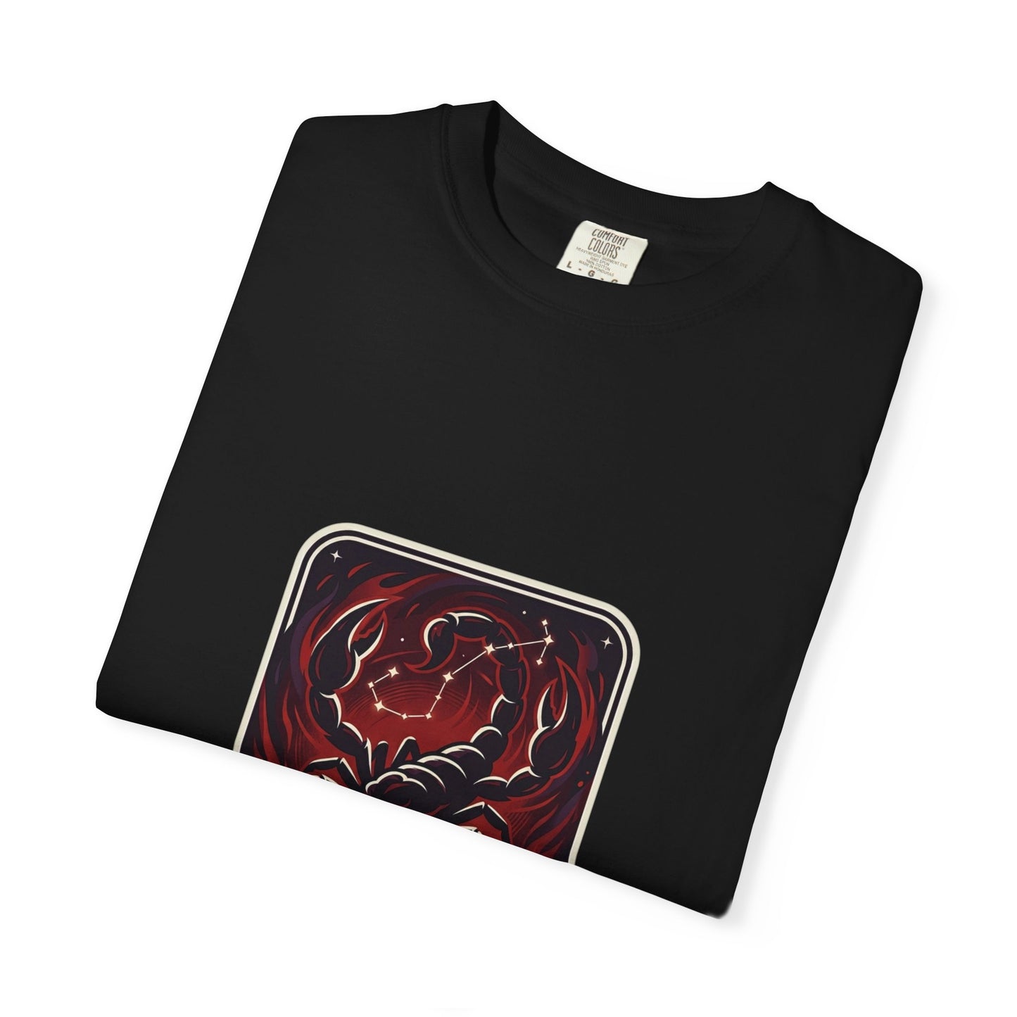 Scorpio Zodiac T-Shirt — Bold Red Scorpion Astrological Tee